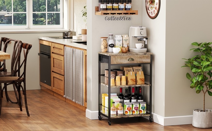 Adaptable Home Coffee Bar Ideas