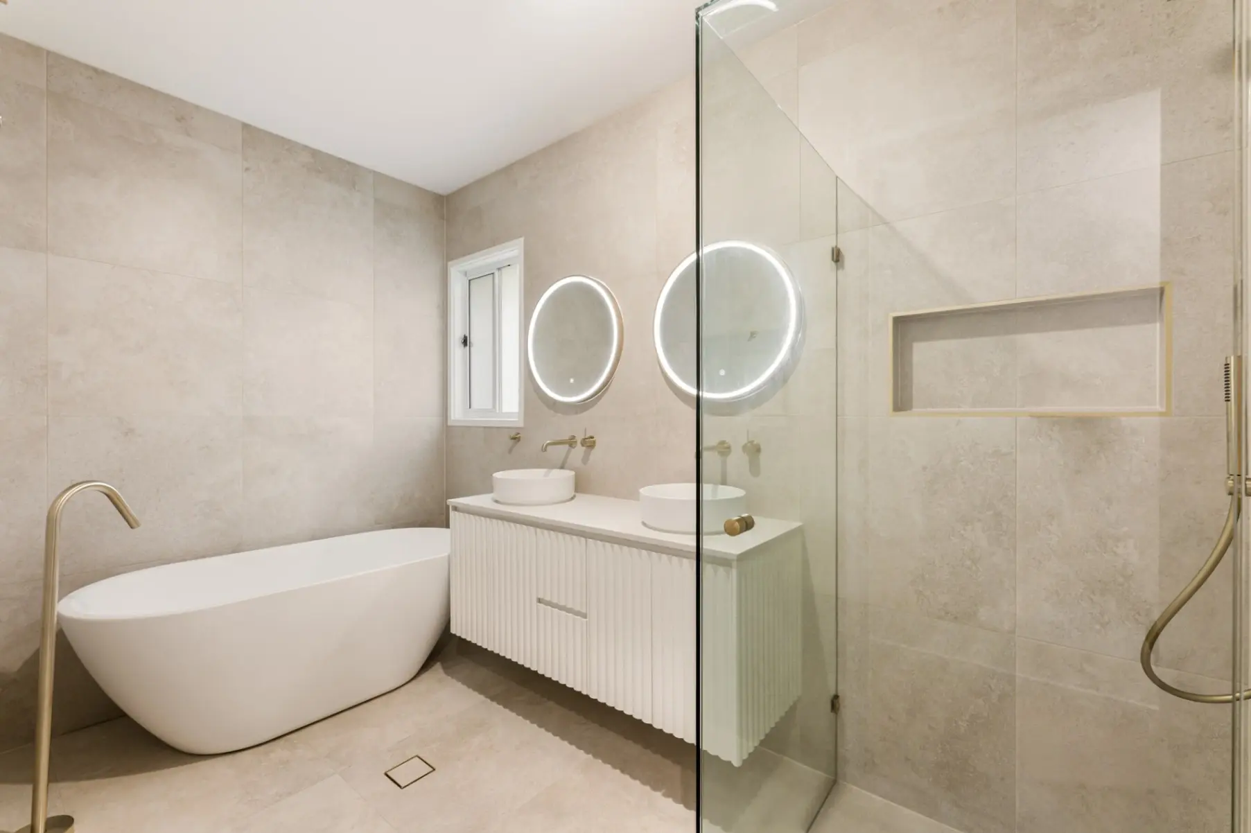 What modern bathroom bathtub design looks like in Australia right now