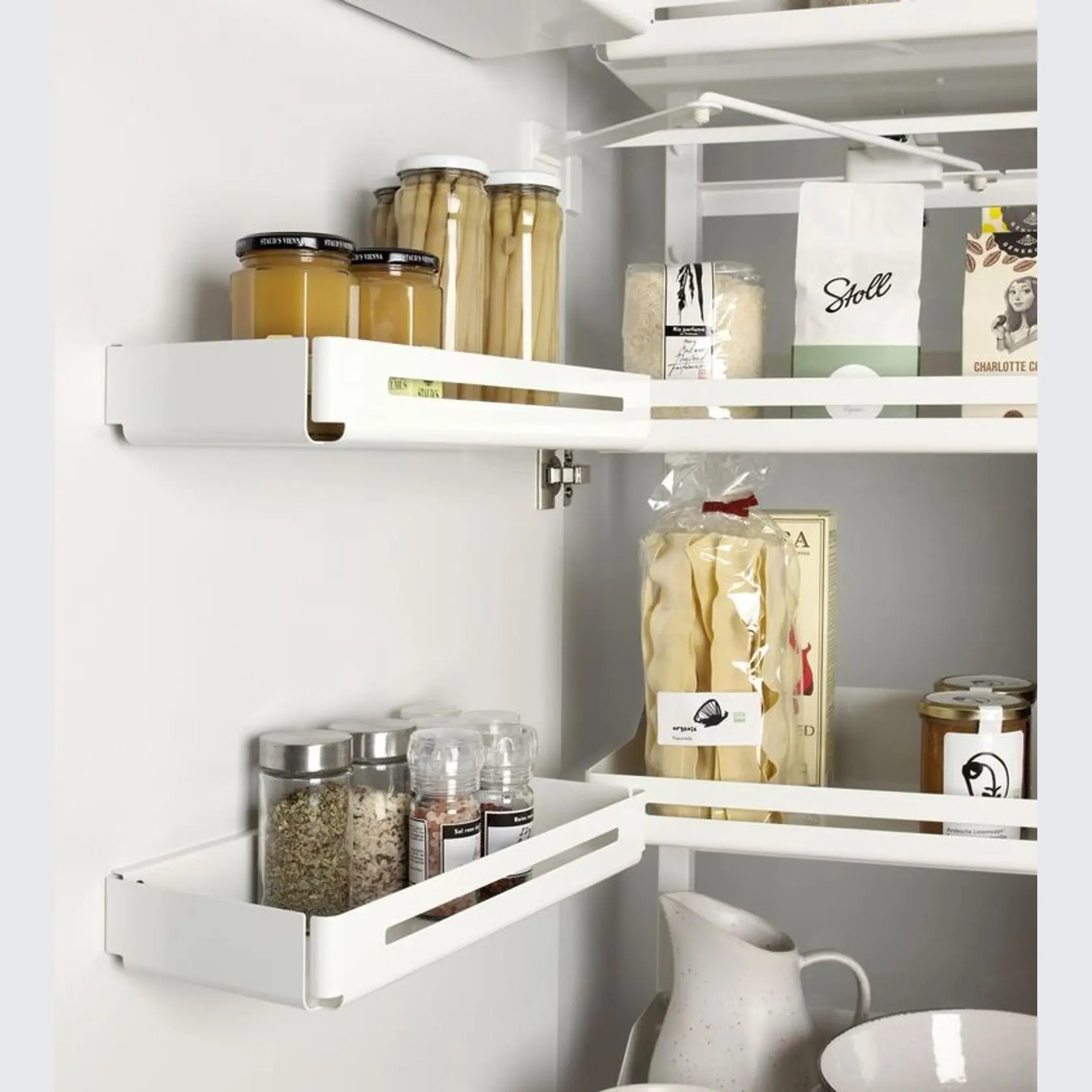 Butler’s pantry storage solutions and shelving ideas