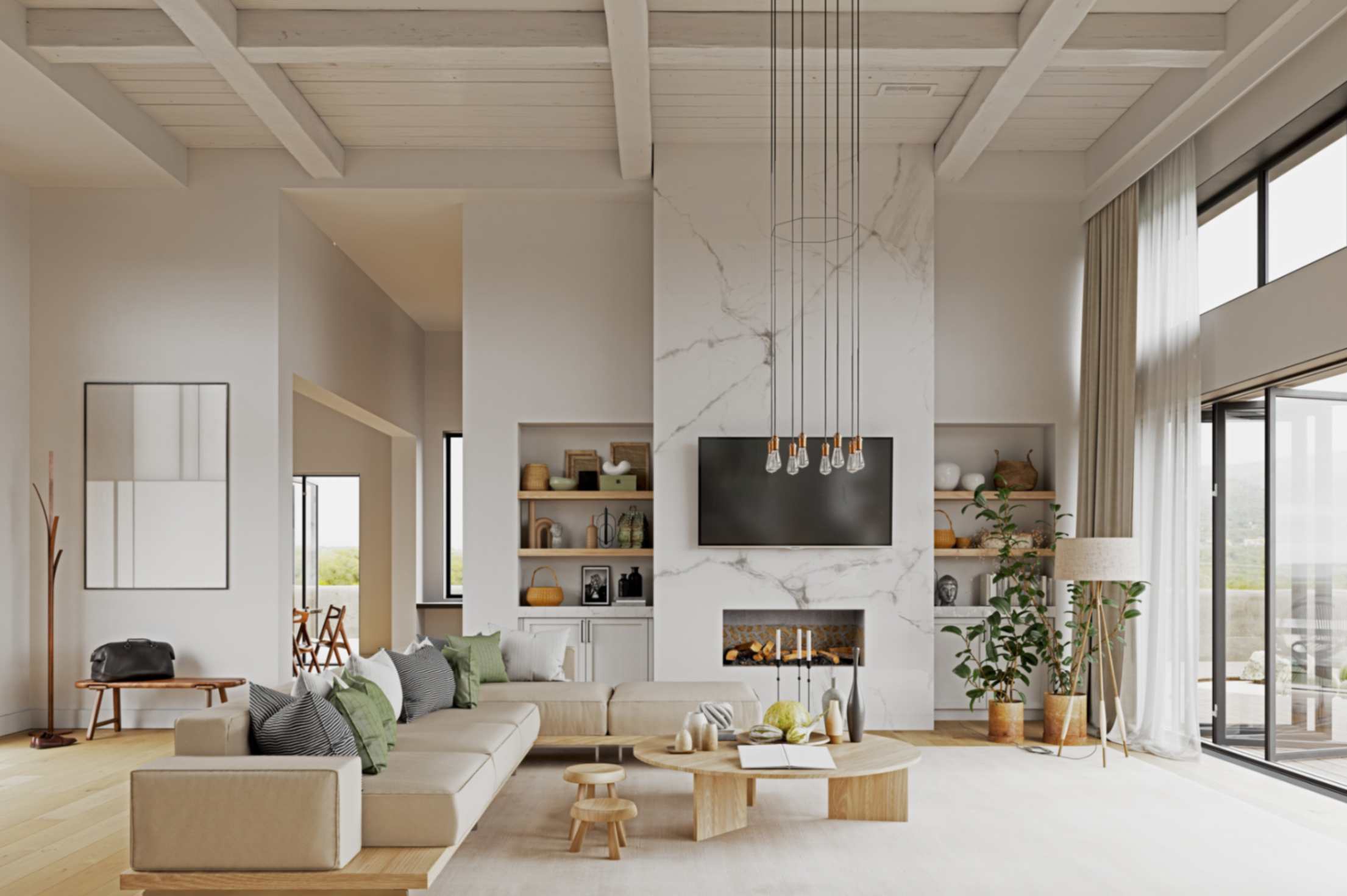 Hub Ceiling Coffered Ceilings: Modern Designs, Benefits, Costs & DIY Guide | Nero ...
