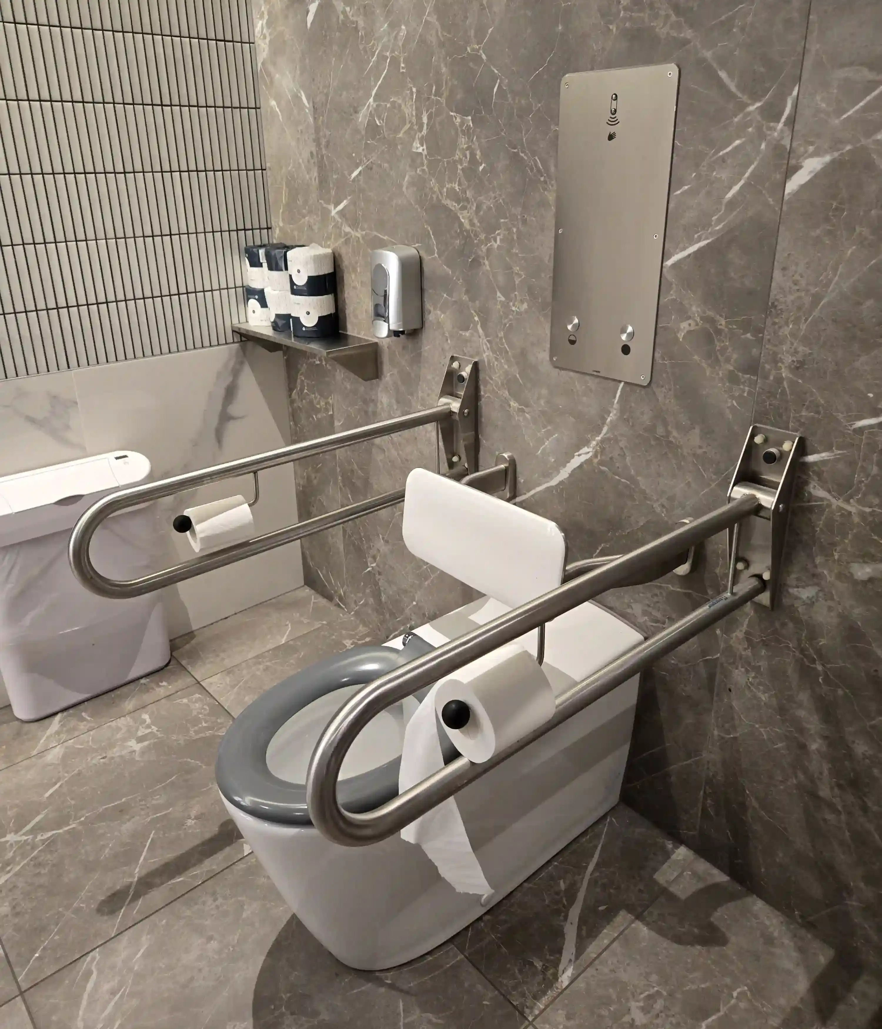 Project spotlight: Mecca Care grab rails in Sydney airport accessible ...