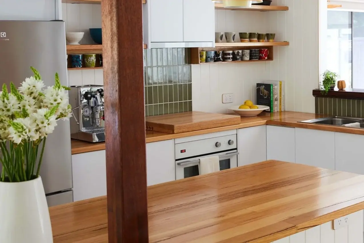 Which timber is best for a kitchen benchtop?