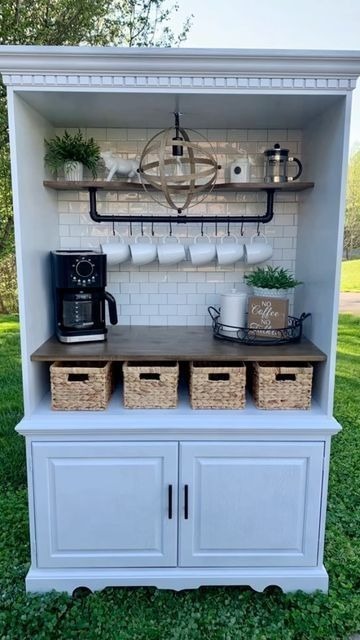 Home Coffee Station Ideas With Breakfast Items