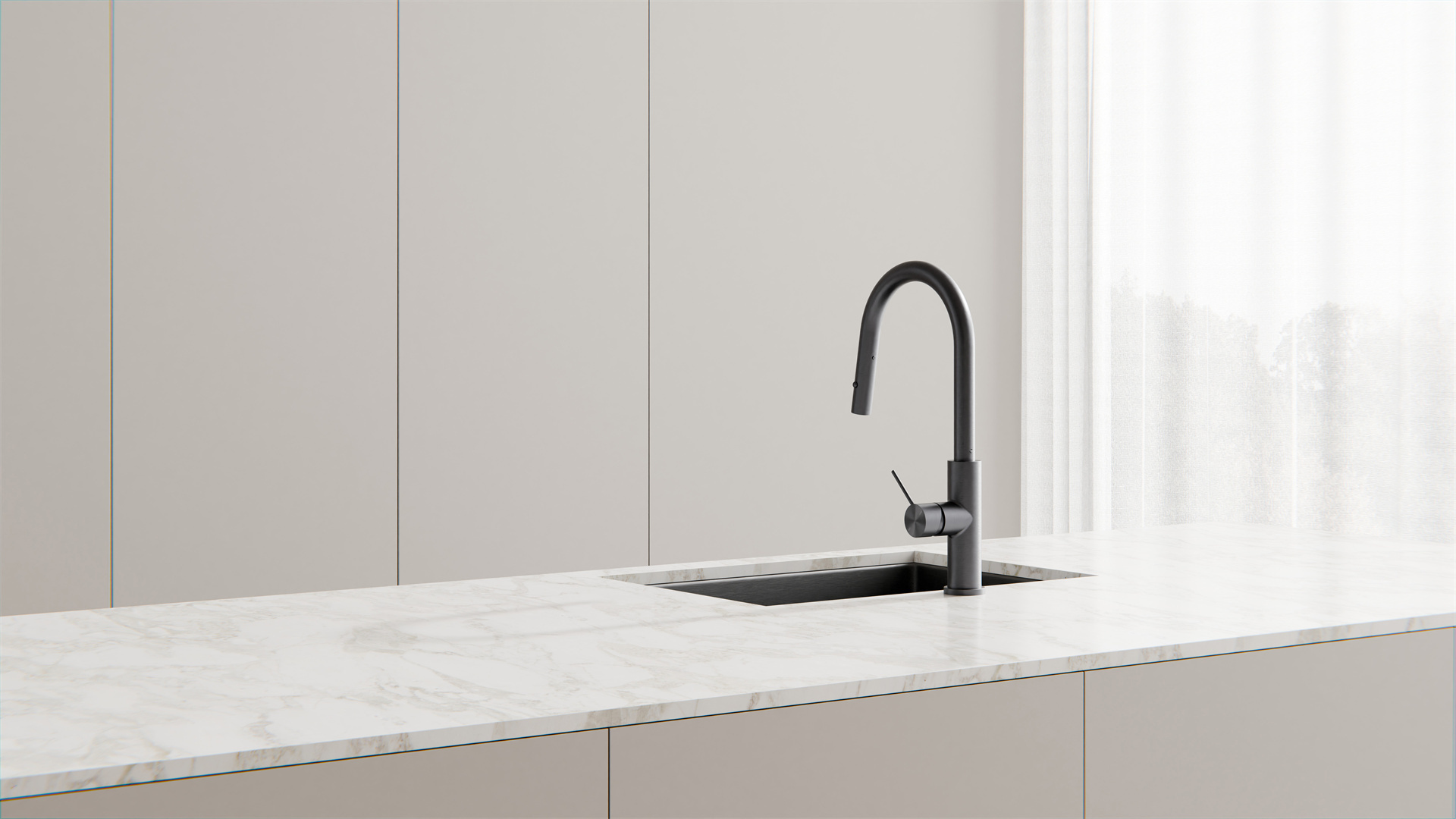 Mecca Smart Kitchen Gun Metal