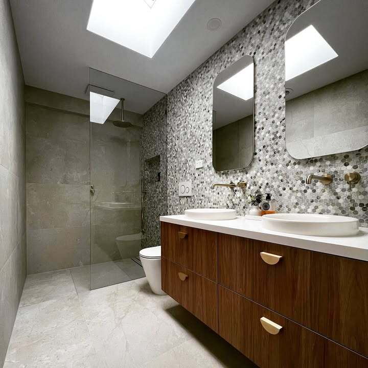 Art Deco Bathroom Wall Ideas