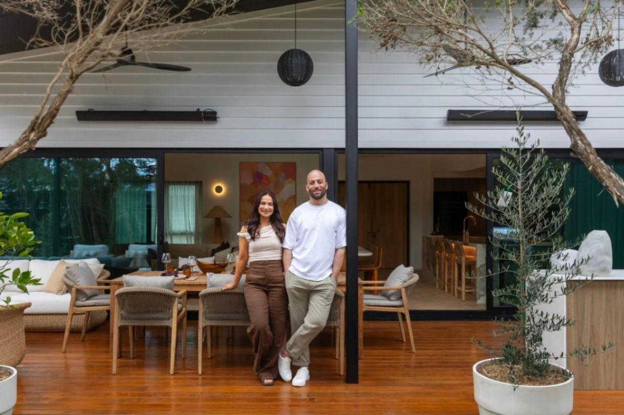 Australian Homes Styled as Modern Mediterranean Houses: The Block’s Moditerranean Home (Courtney & Grant)