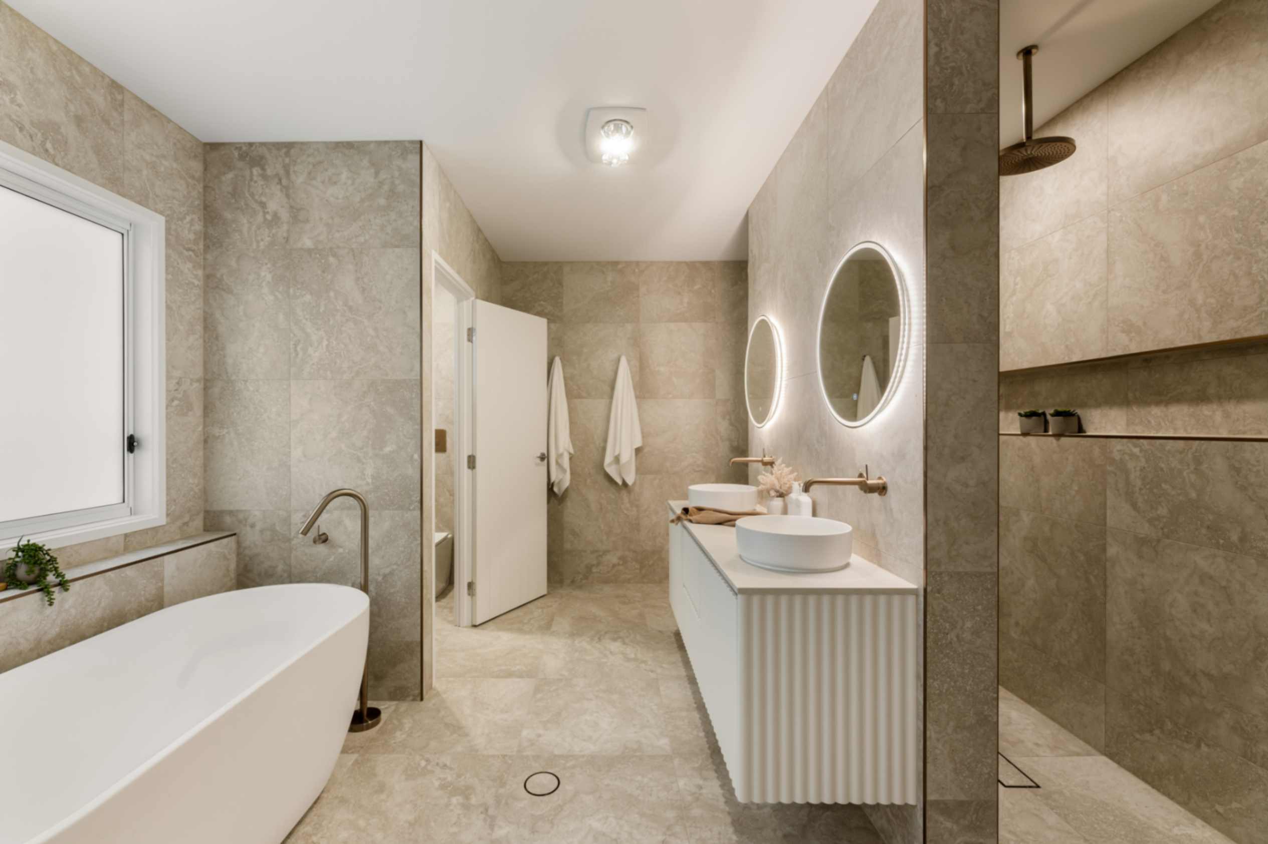 Bathrooms & Powder Rooms: Calming Colors for Spa-Like Simplicity