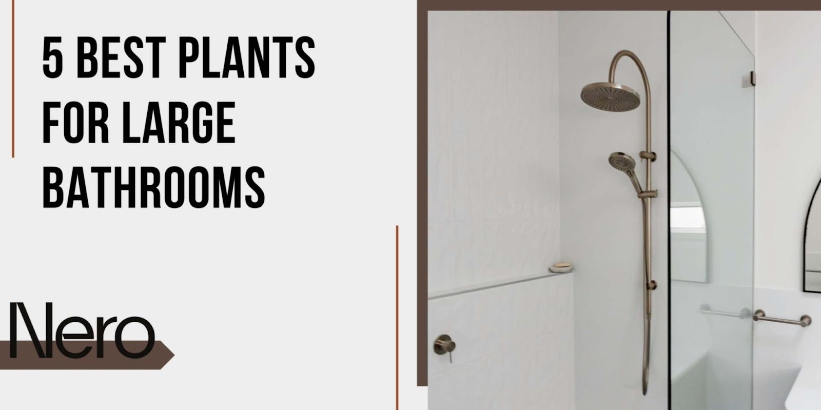 best plants for large bathrooms