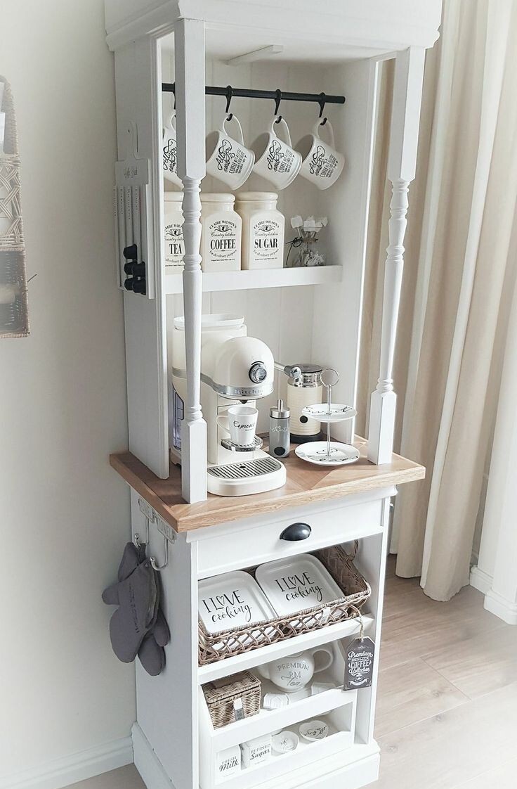 Dual-Purpose Home Coffee Bar Ideas near fireplaces or dining areas