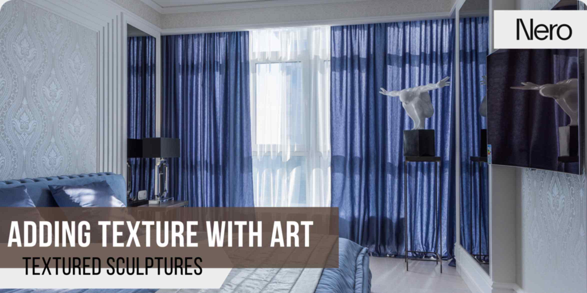 how to add texture to your home with art