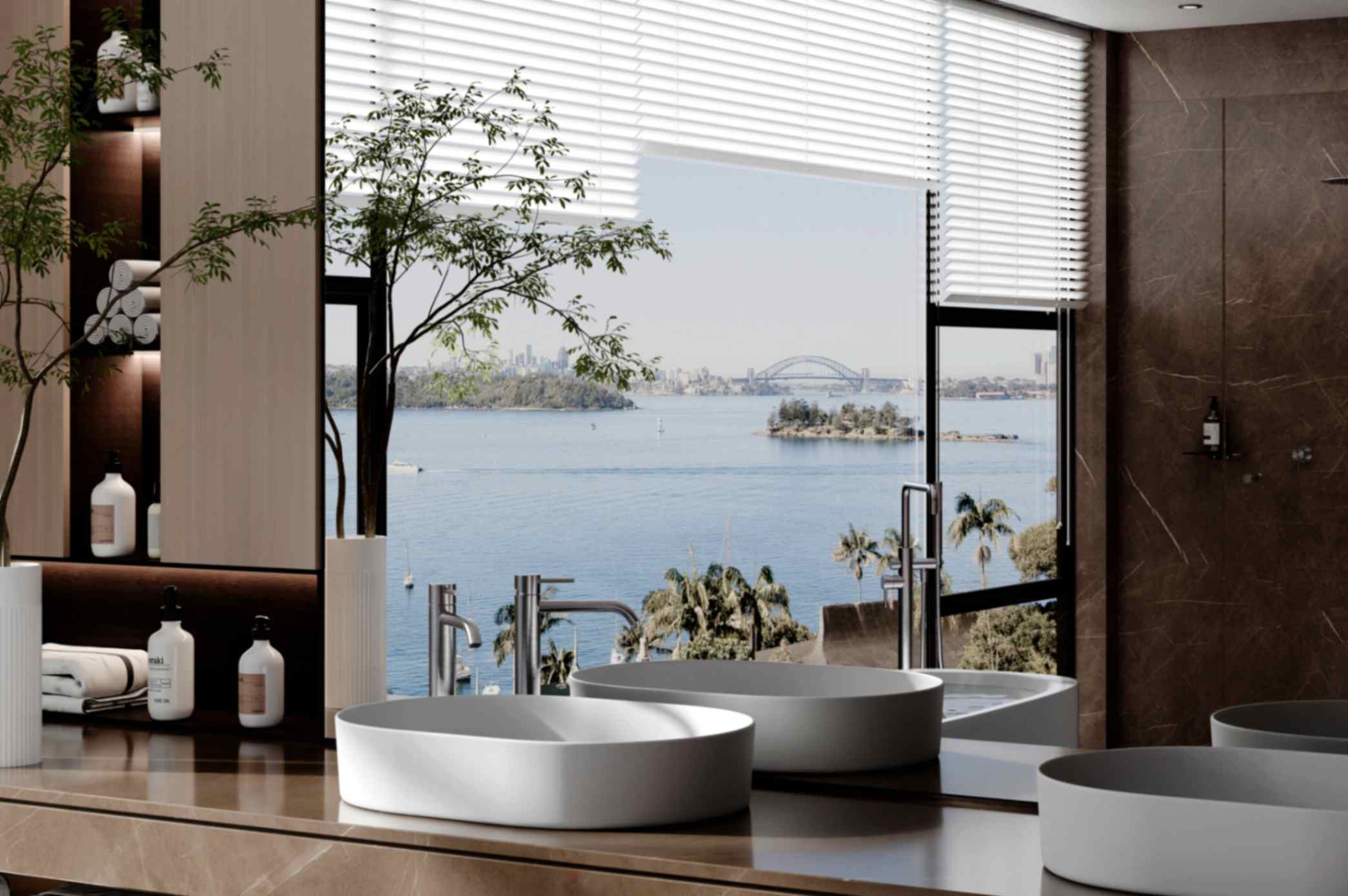 how to mix metals in a bathroom