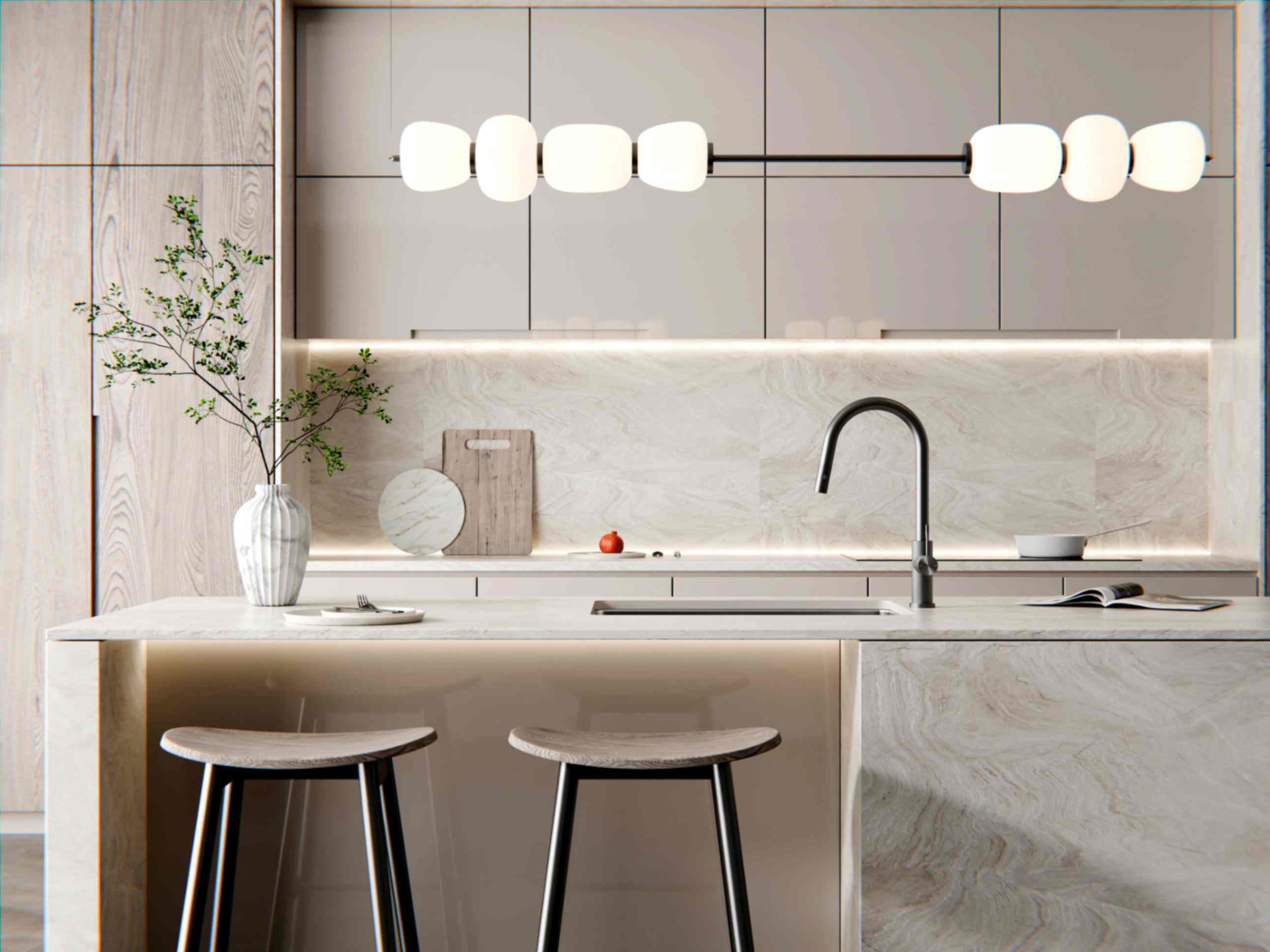 Key Principles for Confidently Mixing Kitchen Hardware