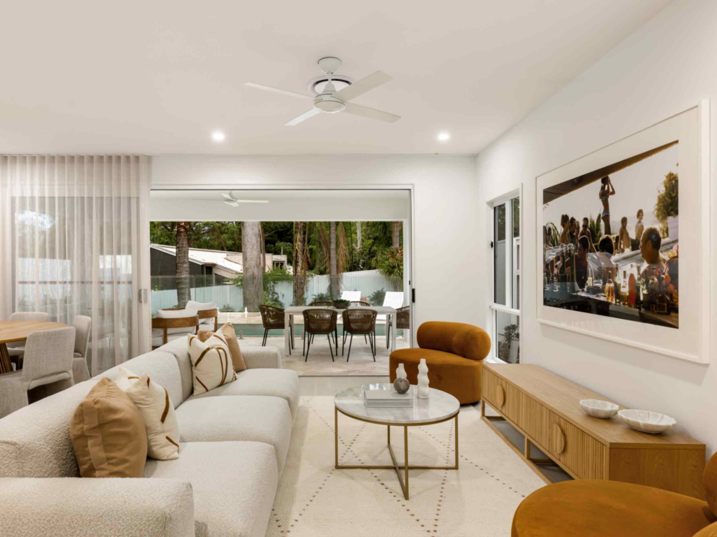 Mediterranean Living Room Ideas for Australian House Plans