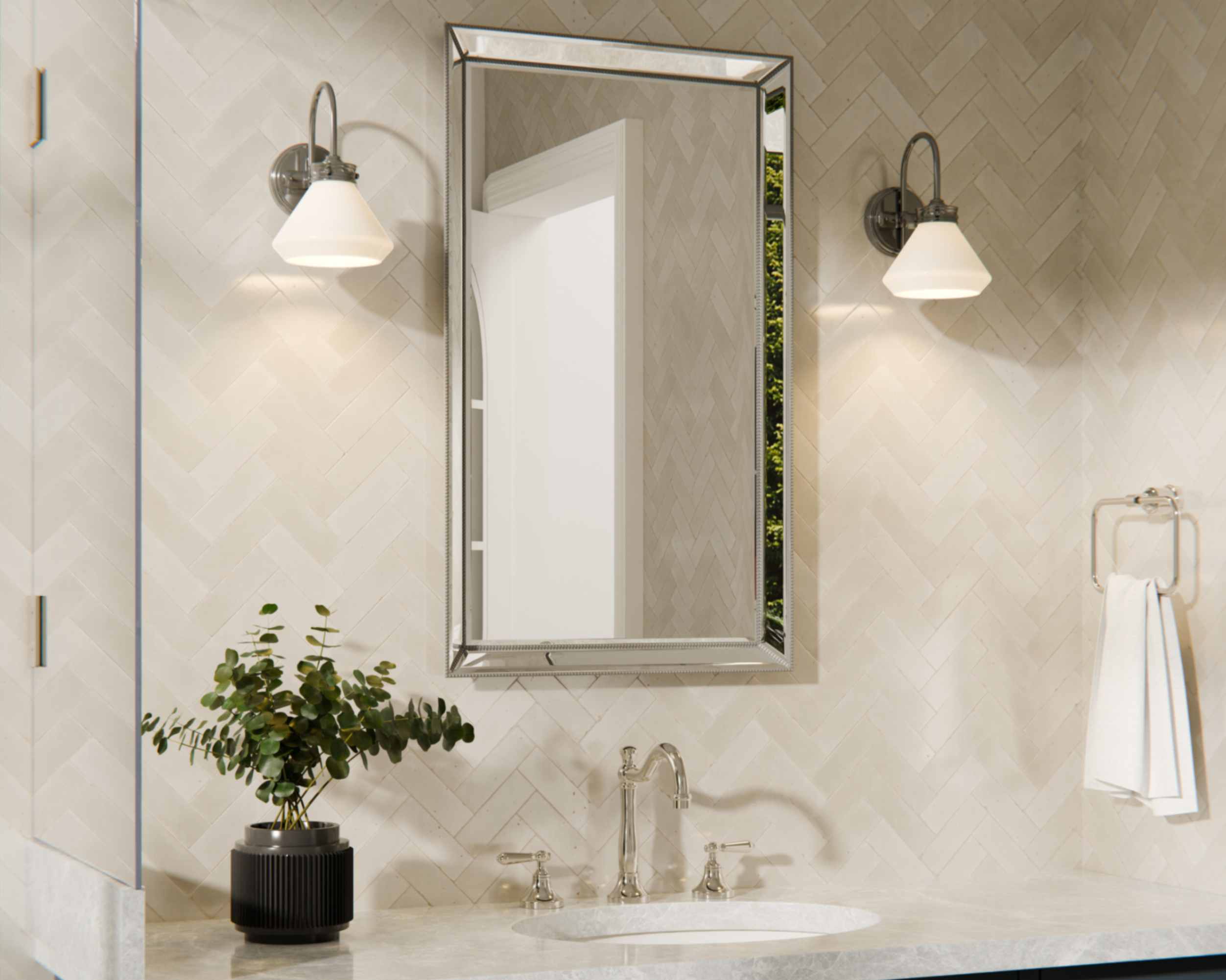 Modern Twists on the Classic Hamptons-Style Bathroom