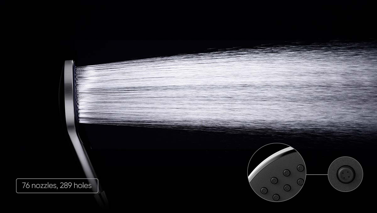 Nero Tapware Air Shower II Air Shower Mode