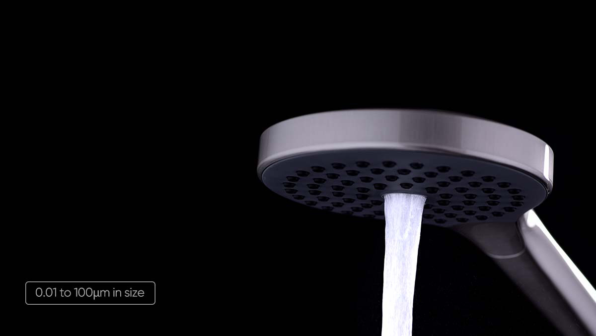 Nero Tapware Air Shower II Microbubble Mode