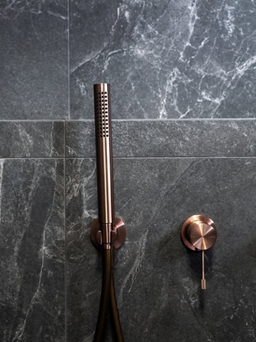 Nero Tapware Brushed Bronze Shower Mixer