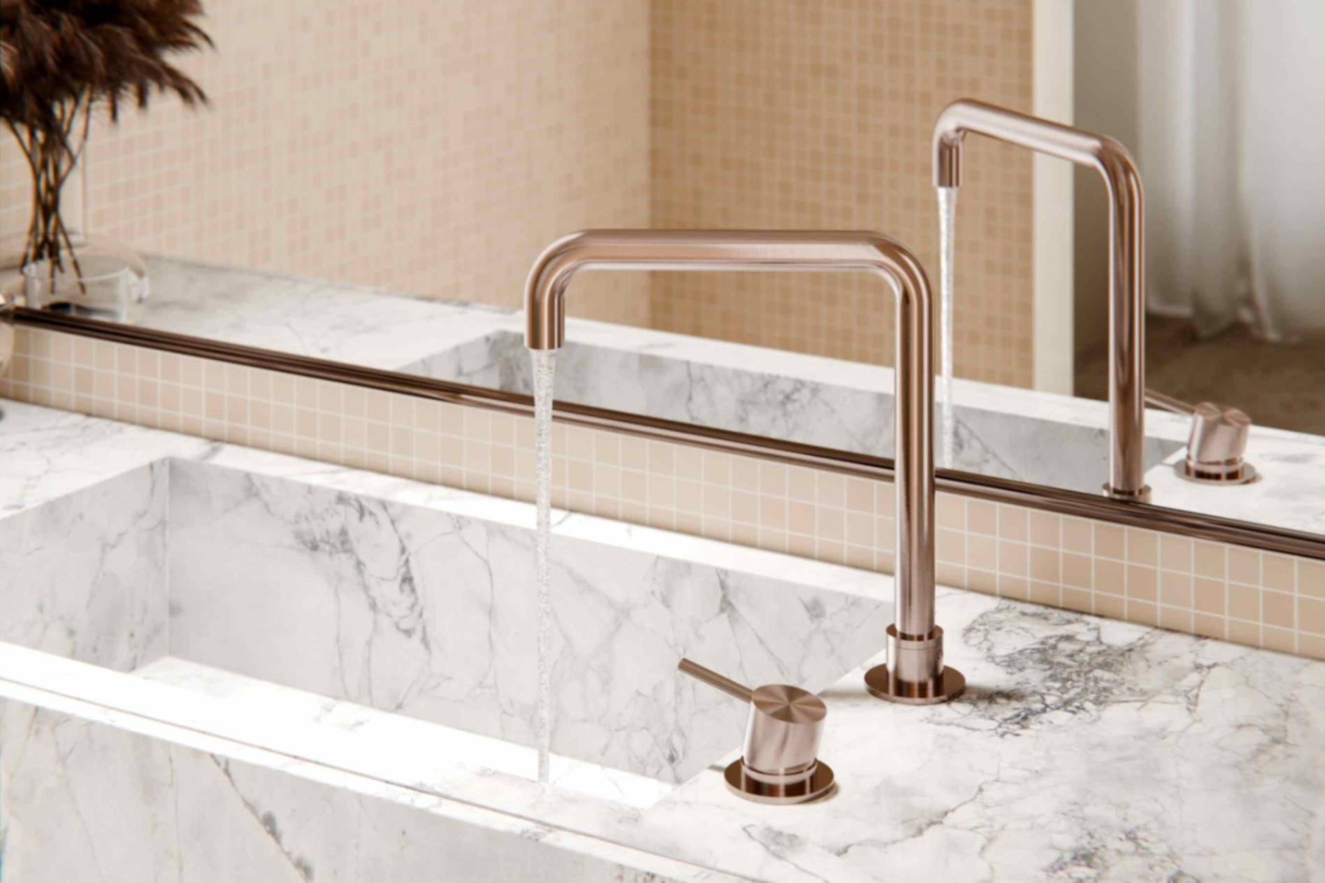 Nero Tapware Mecca Collection for Coastal Kitchen Ideas