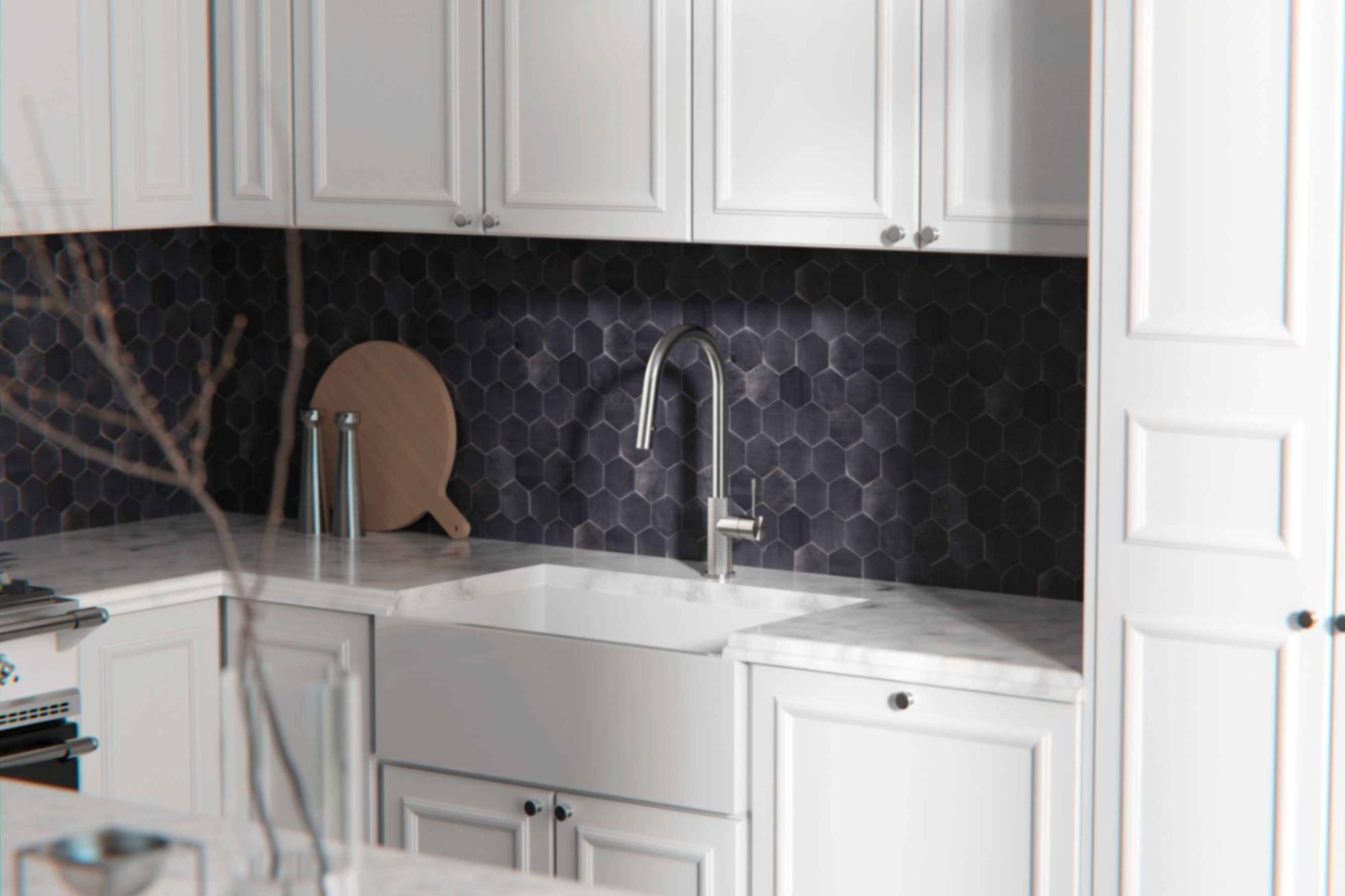 Nero Tapware Opal Collection for Coastal Style Kitchen