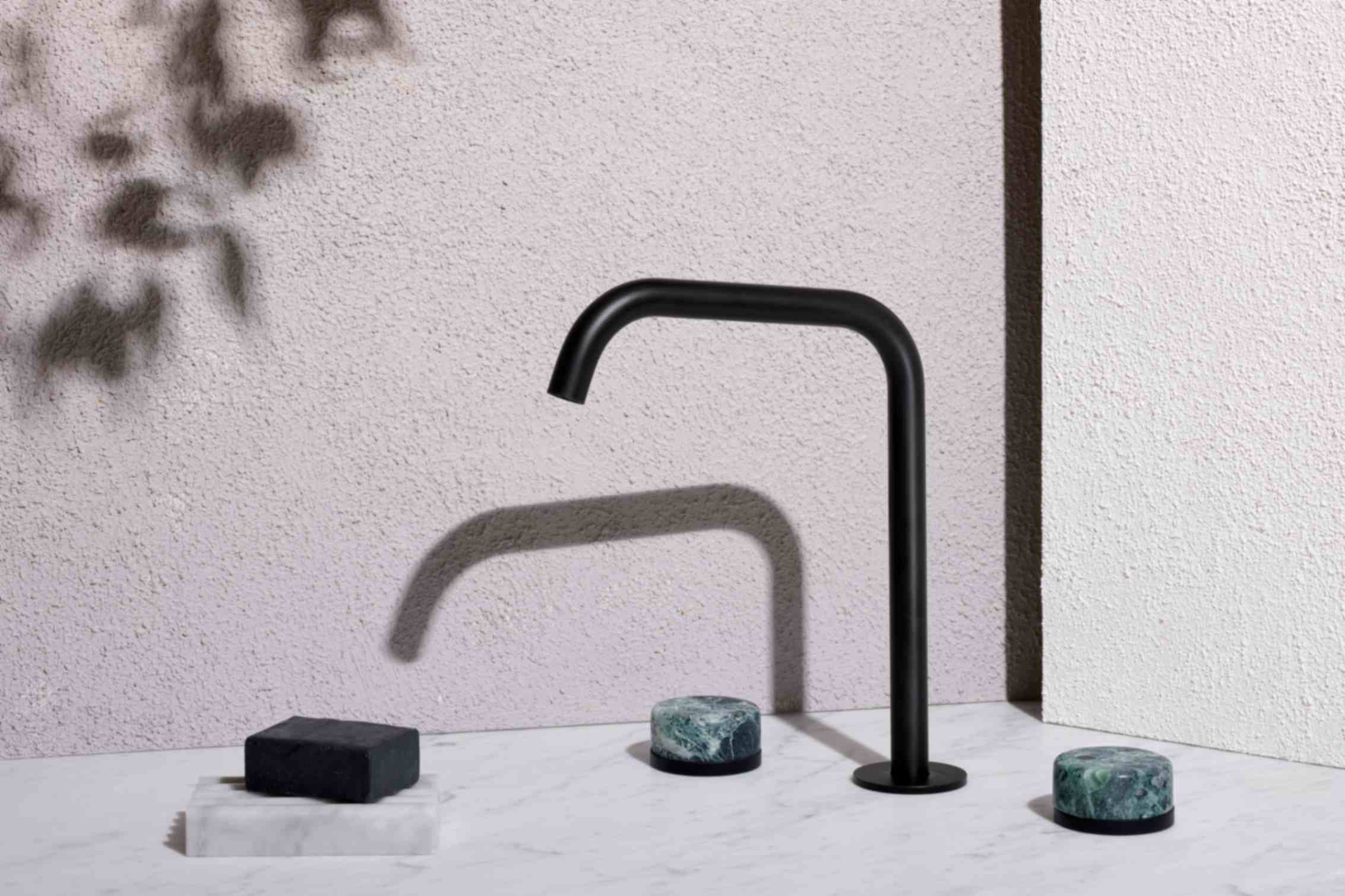 Nero Tapware Serenity Kitchen Set  With Verdi Alpi Handle Matte Black