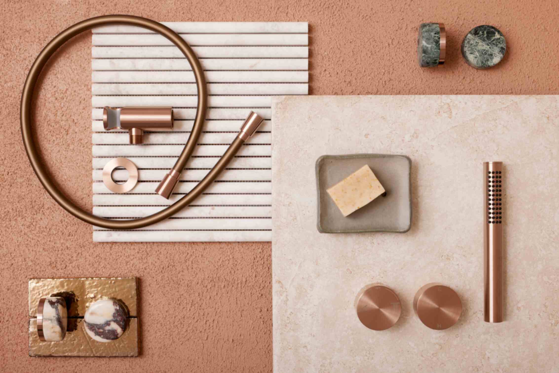 Nero Tapware Serenity Range Brushed Bronze