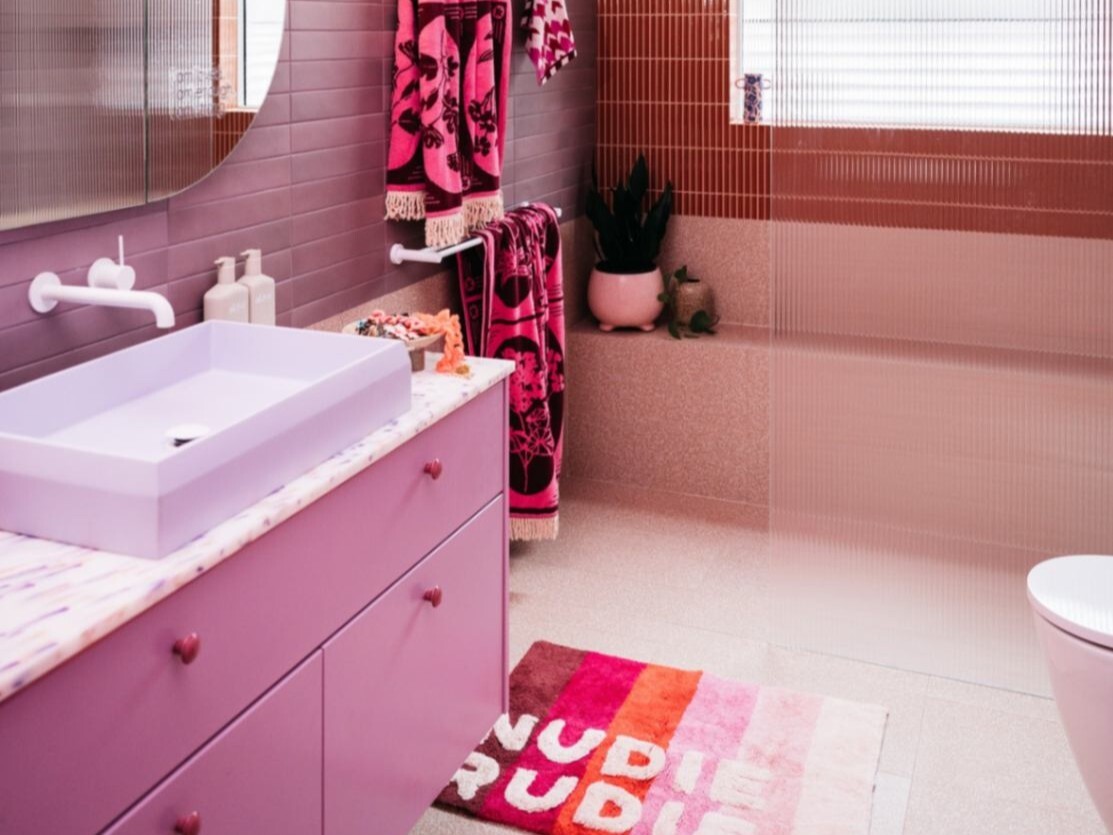 Purple Bathroom Furniture & Fixture Ideas