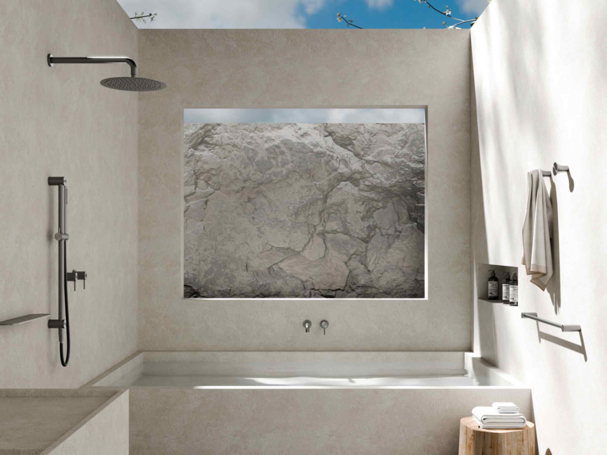 Statement Outdoor Shower Ideas & Built-In Features