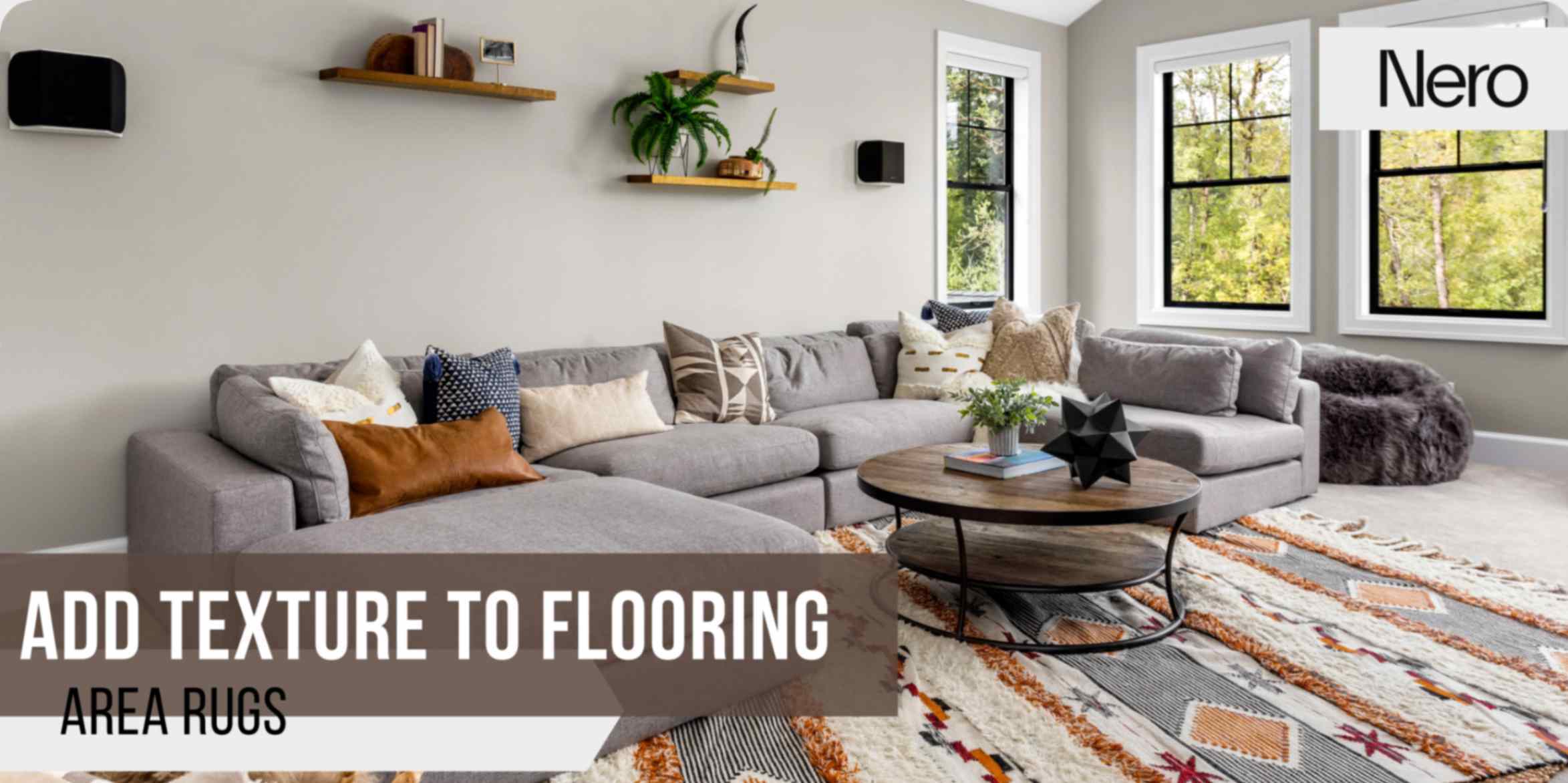 ways to add texture to your home with flooring