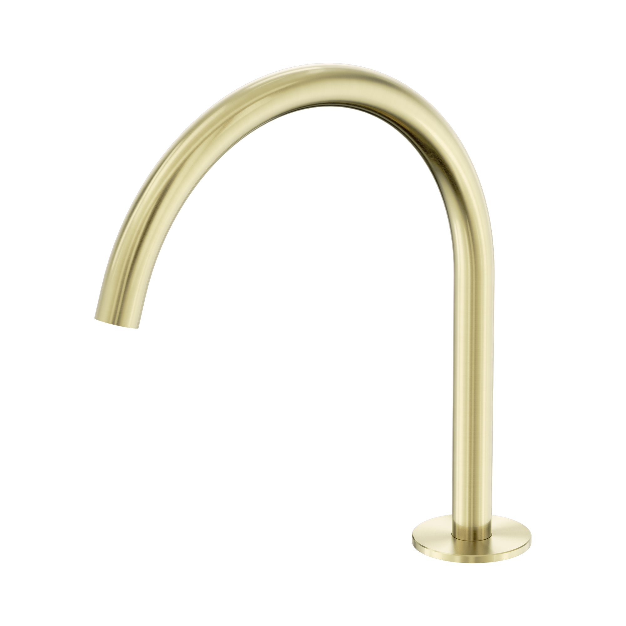 24 C002 BG Serenity Bath Kitchen Arc Spout Brushed Gold image 1