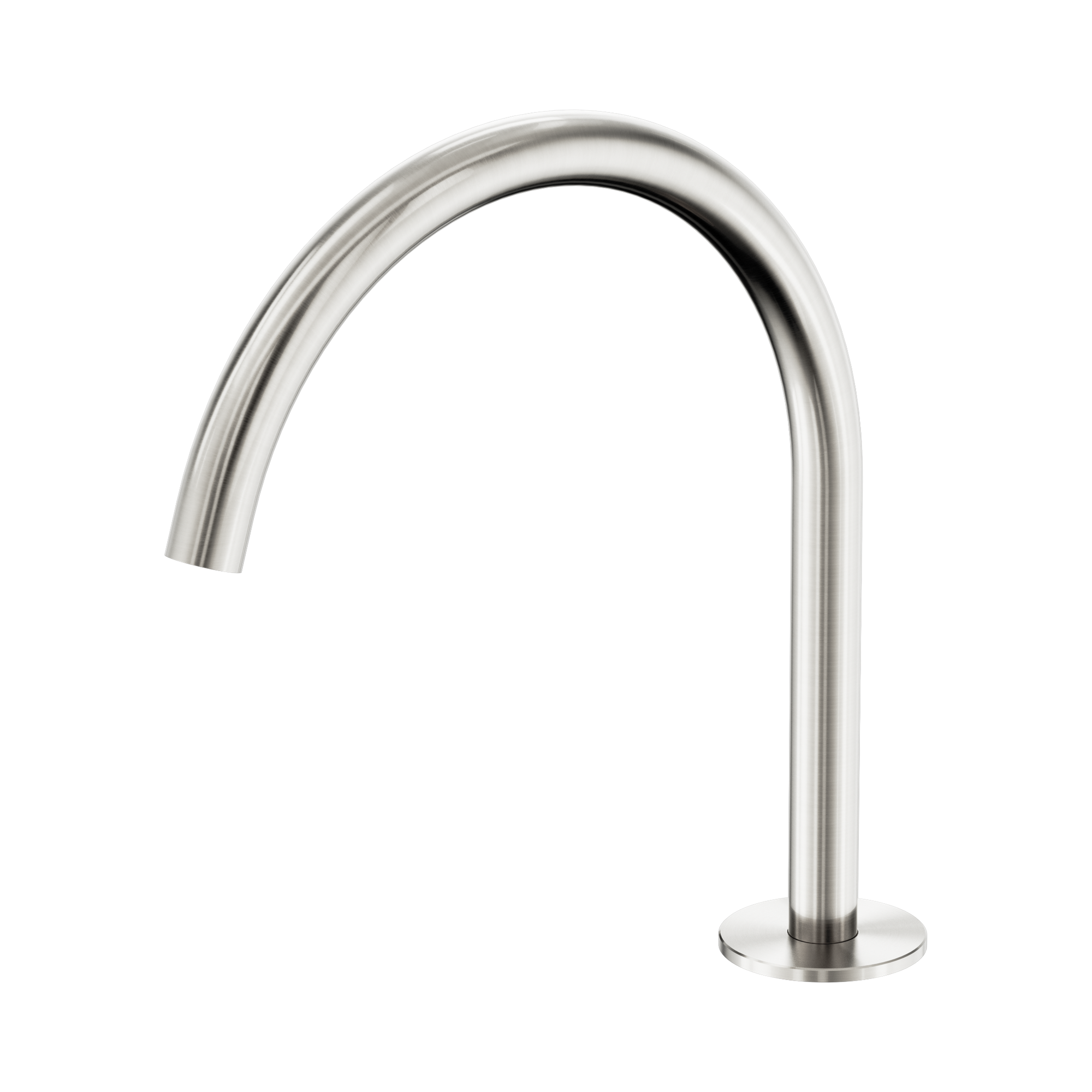 24 C002 BN Serenity Bath Kitchen Arc Spout Brushed Nickel image 1