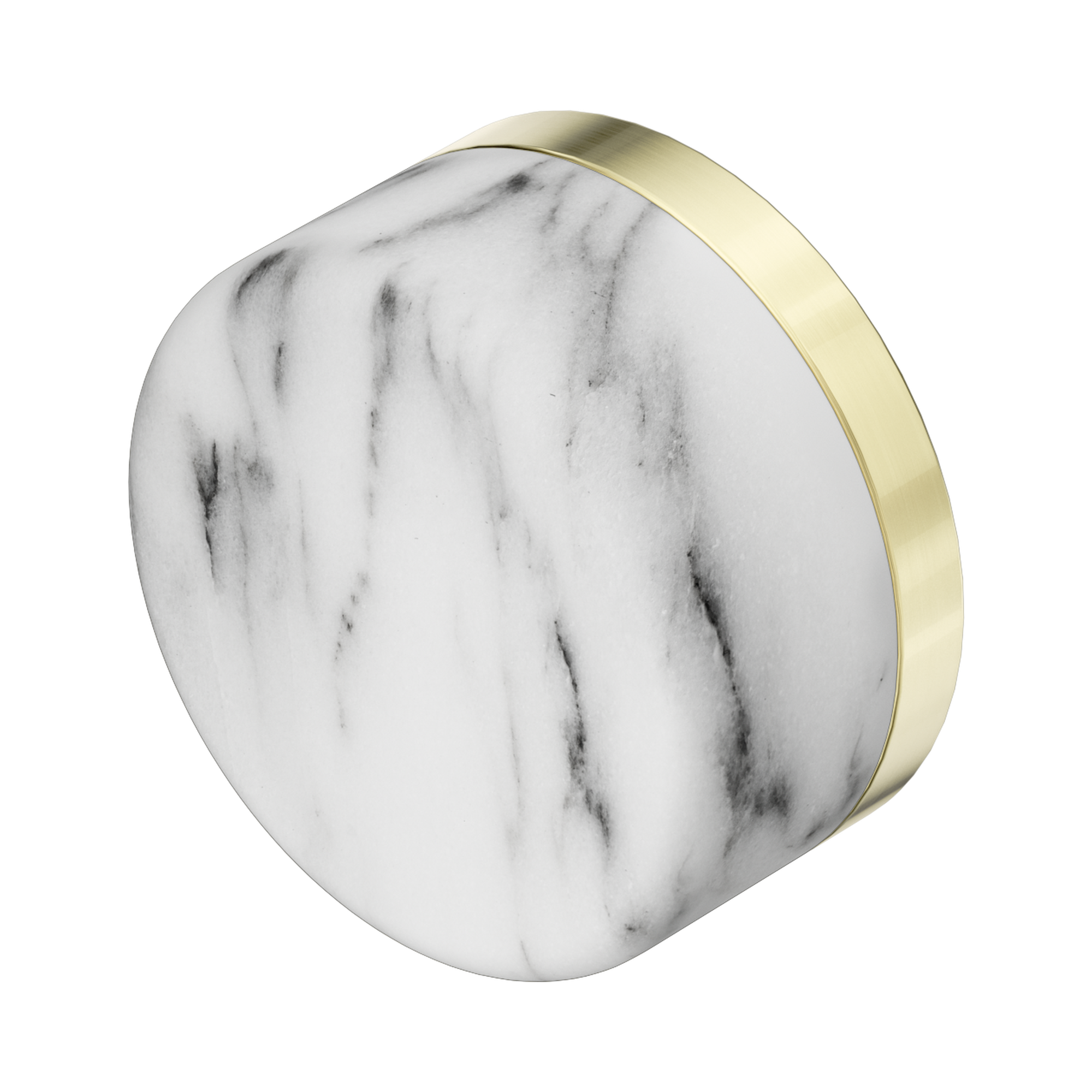 24 C009 BG Serenity Arabescato Corchia Handle Brushed Gold image 1