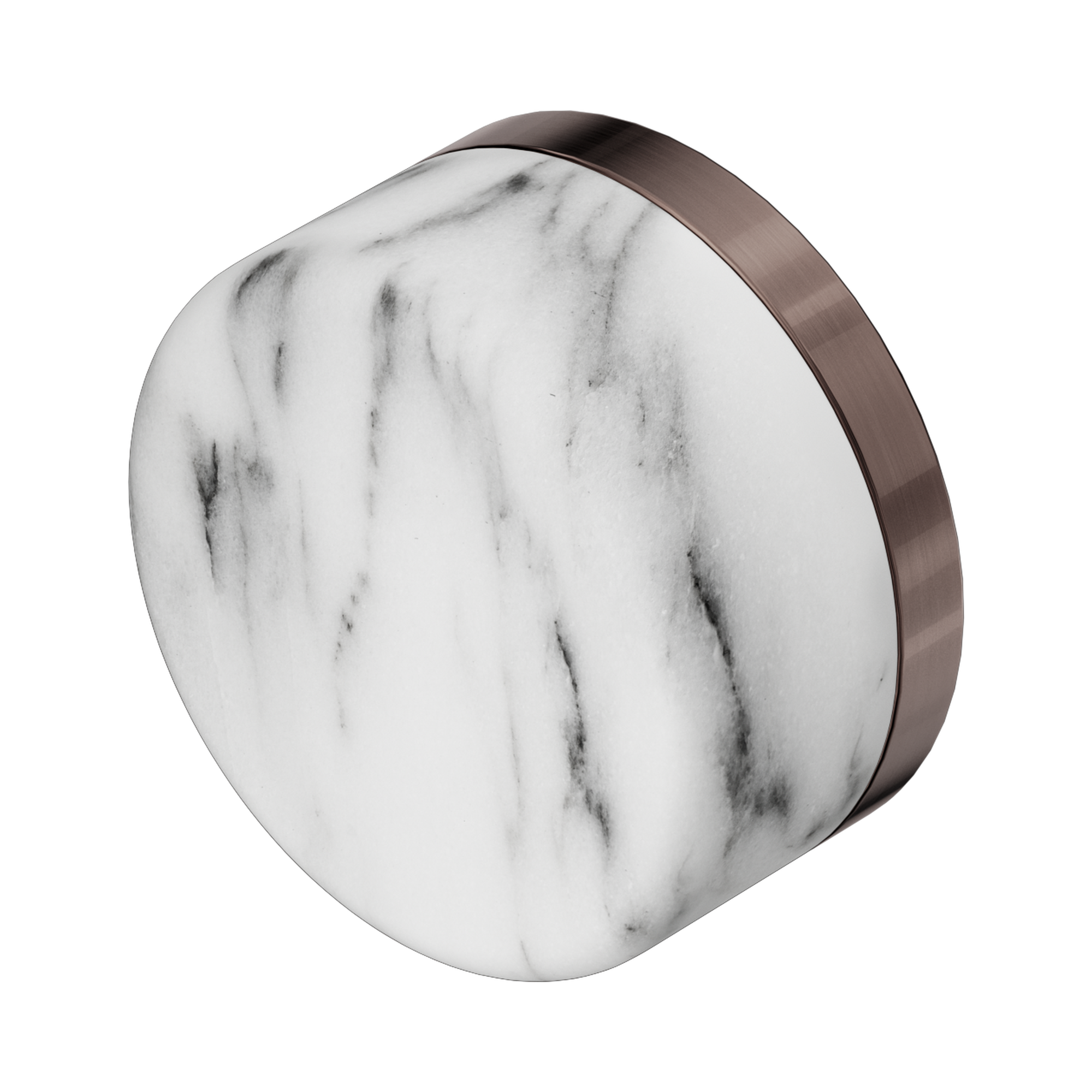 24 C009 BZ Serenity Arabescato Corchia Handle Brushed Bronze image 1