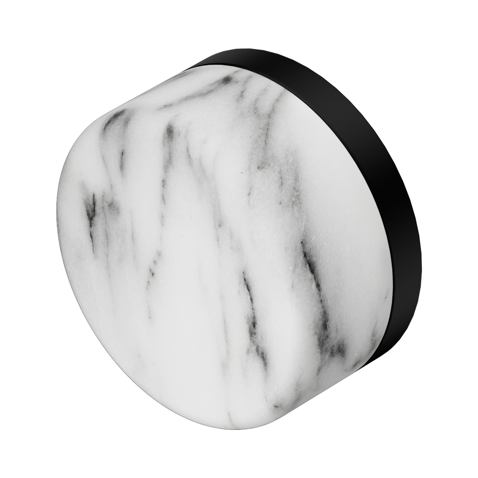 24 C009 MB Serenity Arabescato Corchia Handle Matte Black image 1