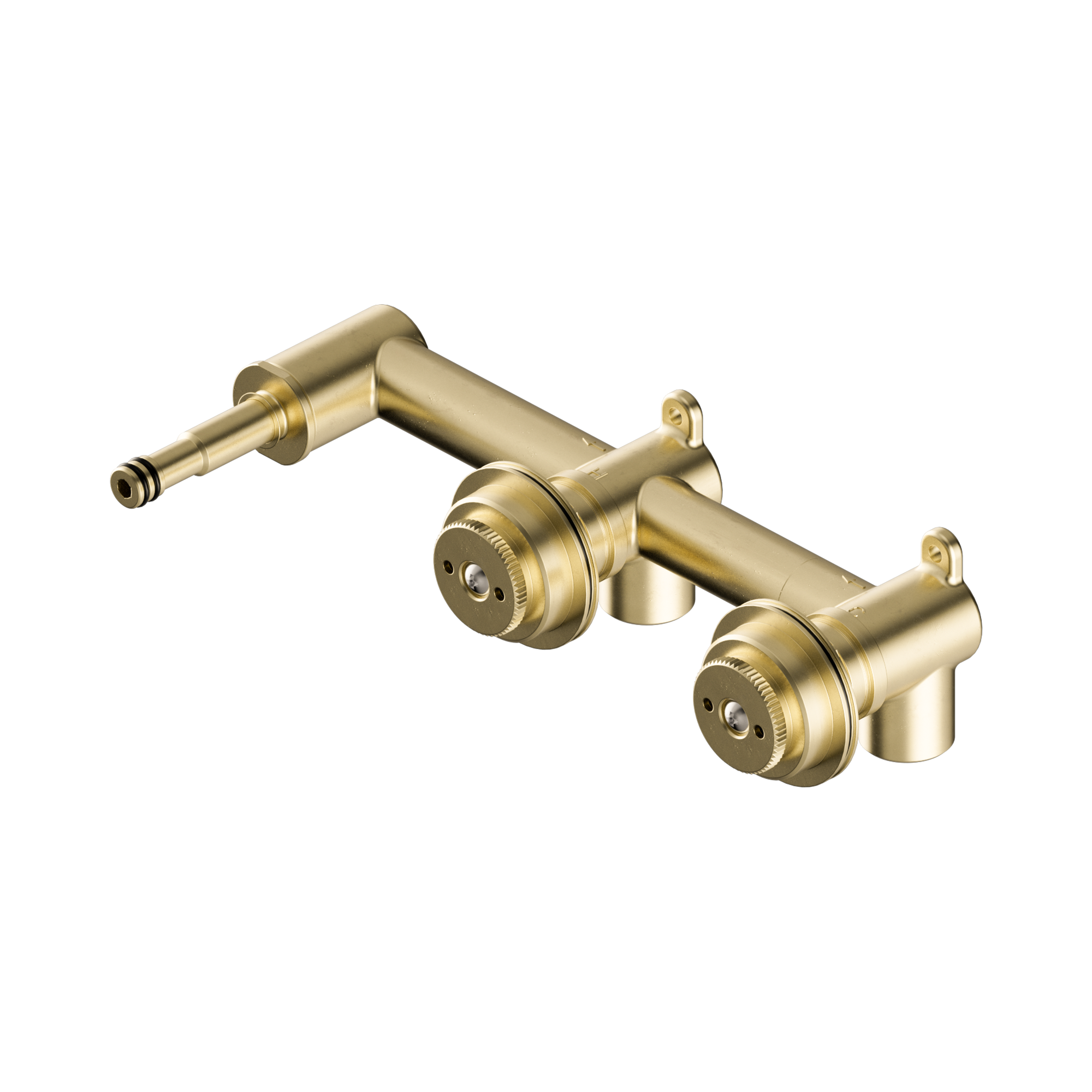 24 C021 Serenity Wall Basin Set Offset Spout Body Only image 1