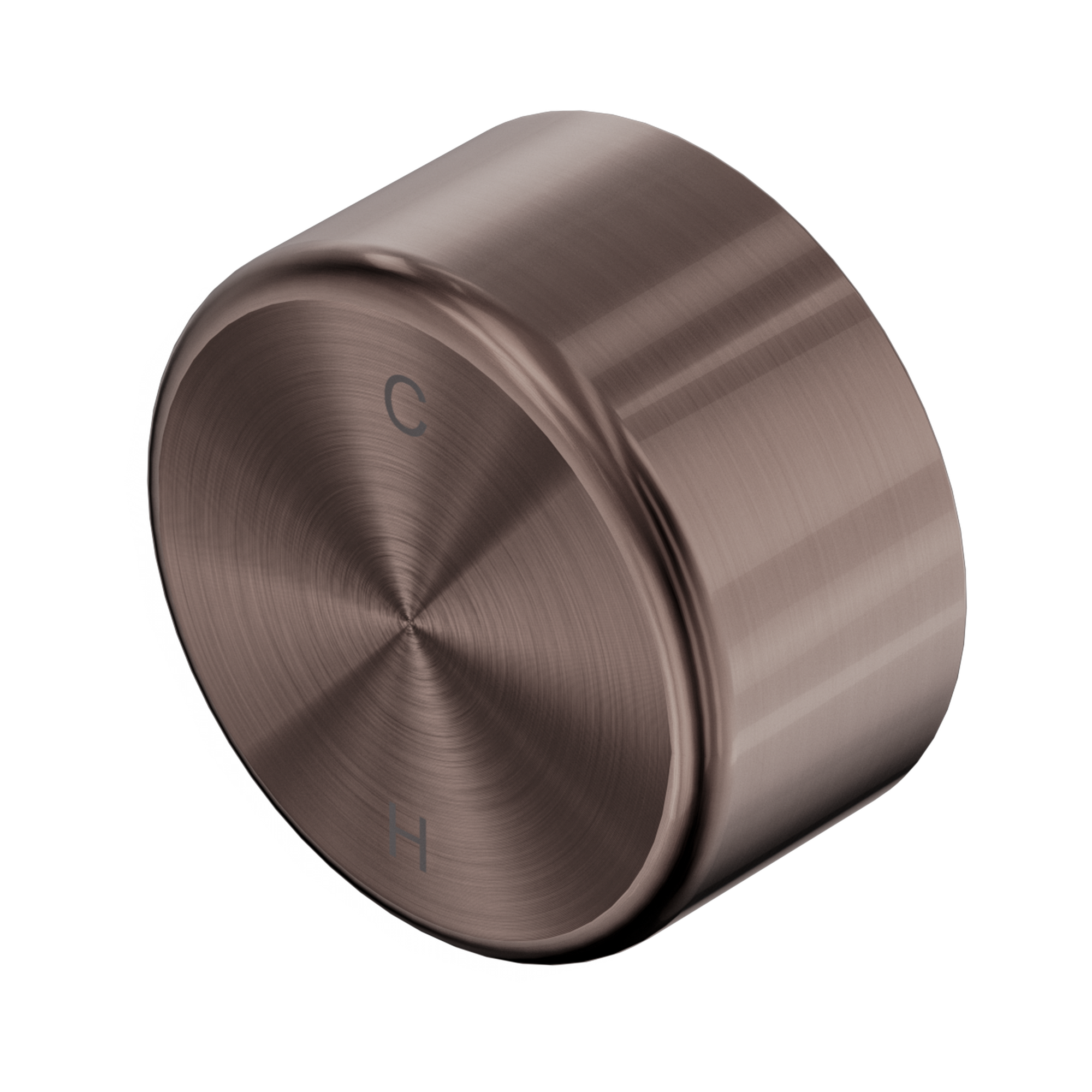 24 C030 BZ Serenity Progressive Metal Handle Brushed Bronze image 1