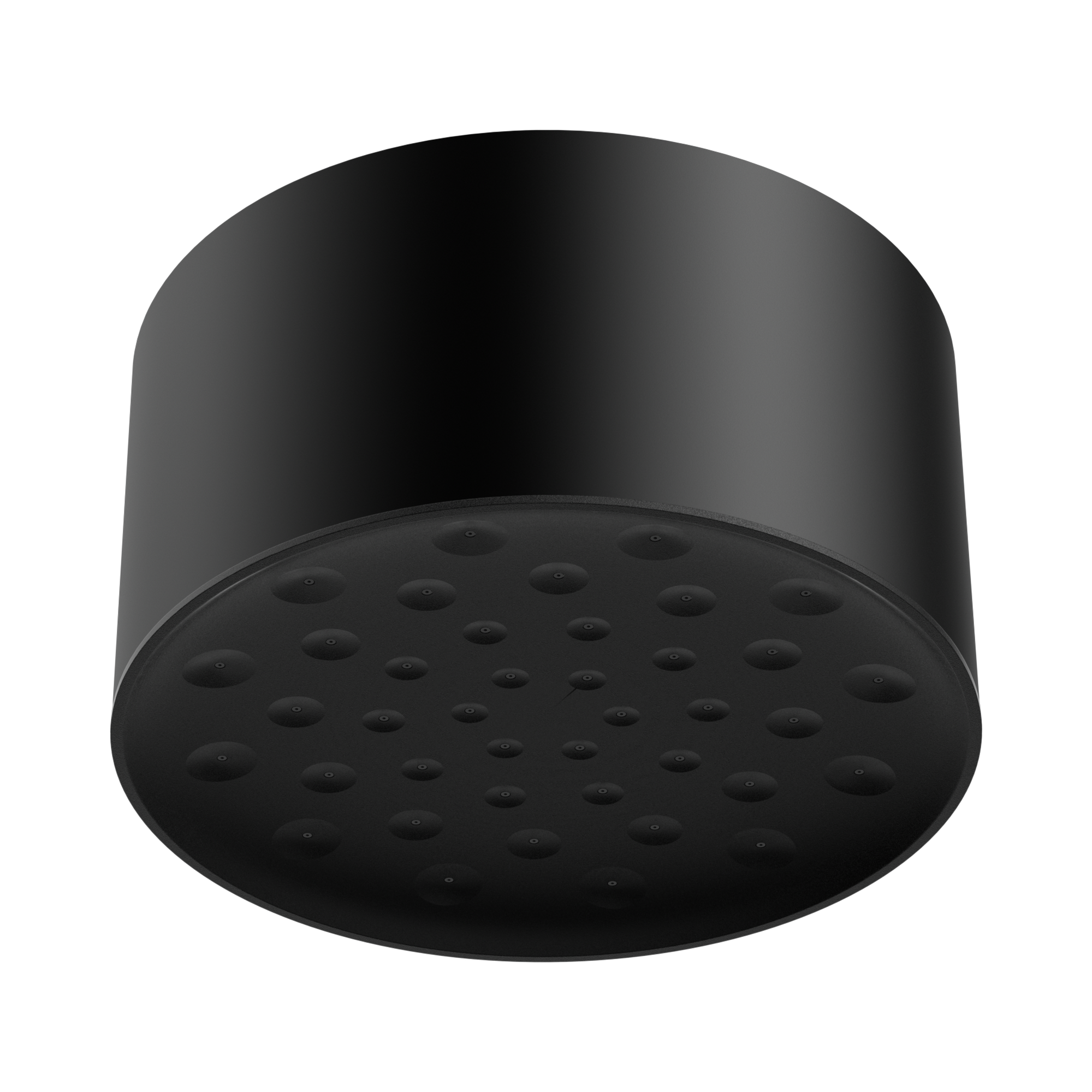 24 D001 MB Serenity Ceiling Shower Head Matte Black image 1