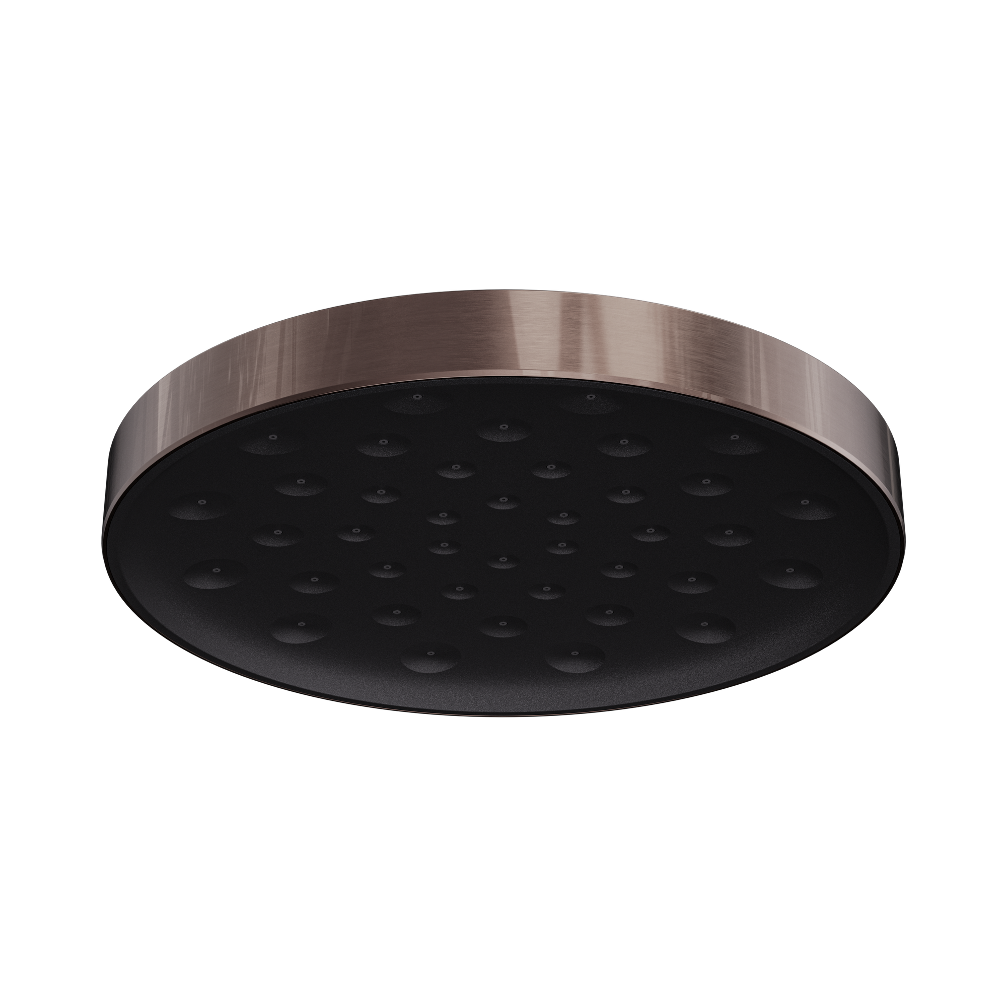 24 D002 BZ Serenity Wall Shower Head Brushed Bronze image 2