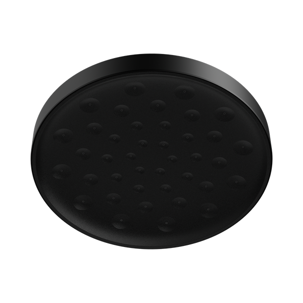 24 D004 MB Serenity Shower Head Matte Black Thumb