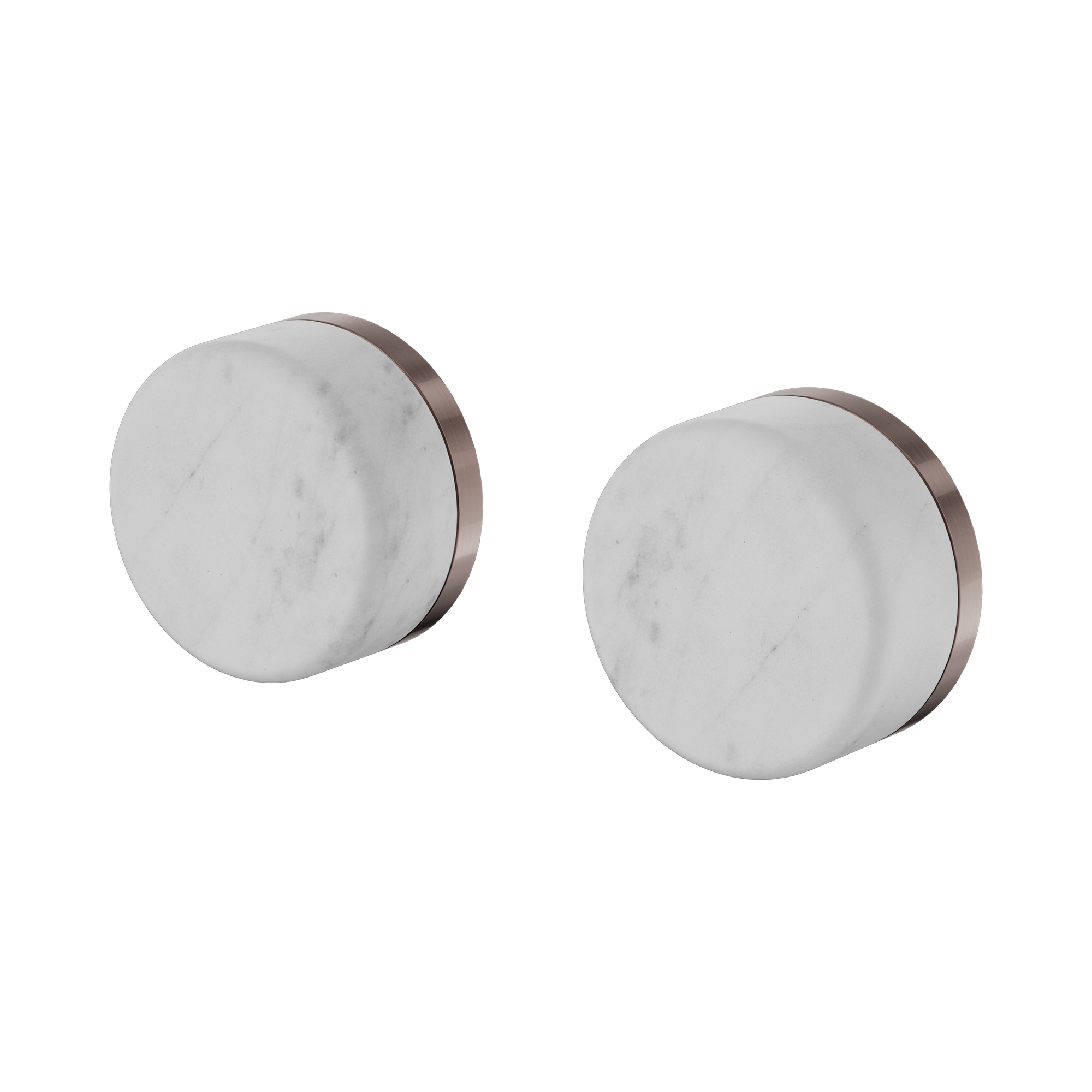 24 D005 BZ Serenity Wall Top Assembly With Carrara Handle Brushed Bronze image 1