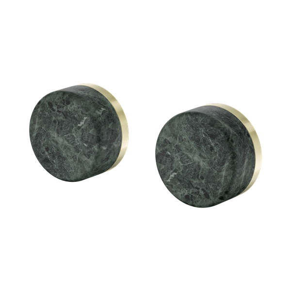 24 D006 BG Serenity Wall Top Assembly With Verde Alpi Handle Brushed Gold Thumb