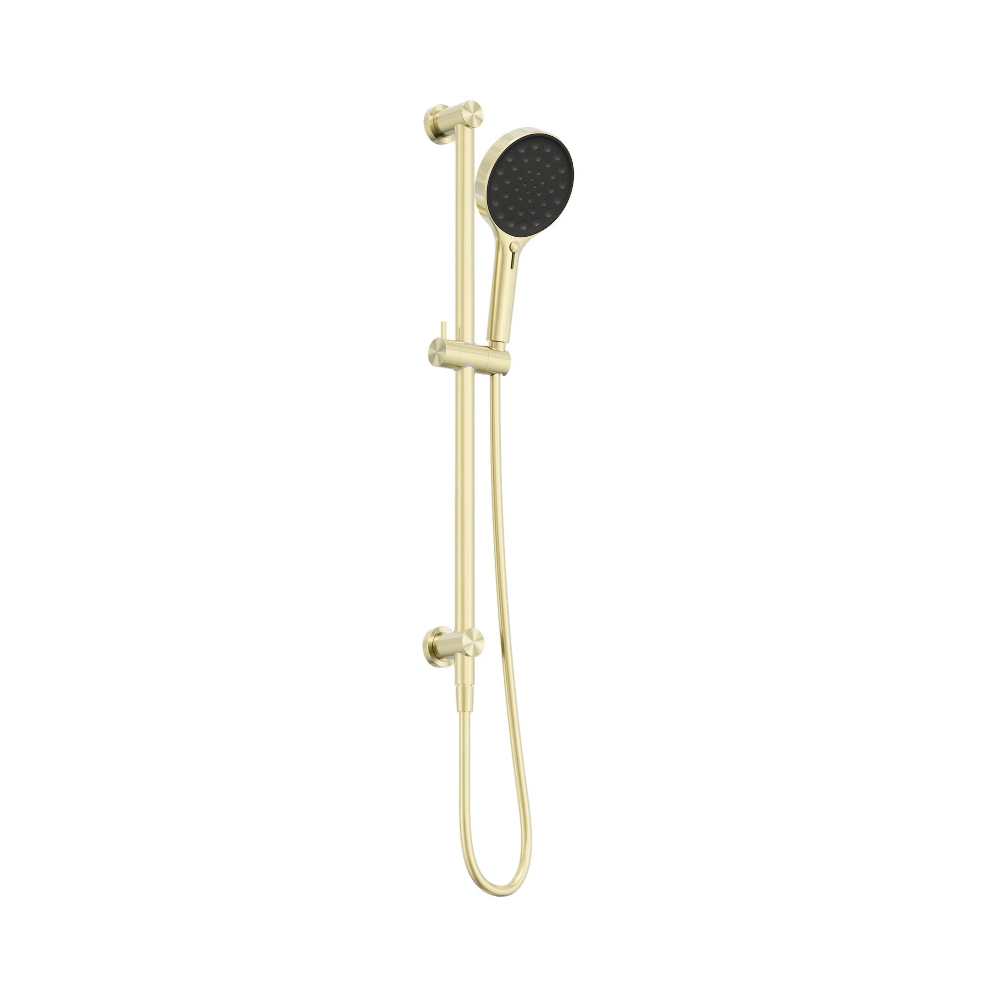 24 D072 BG Serenity Rail Shower Brushed Gold image 1