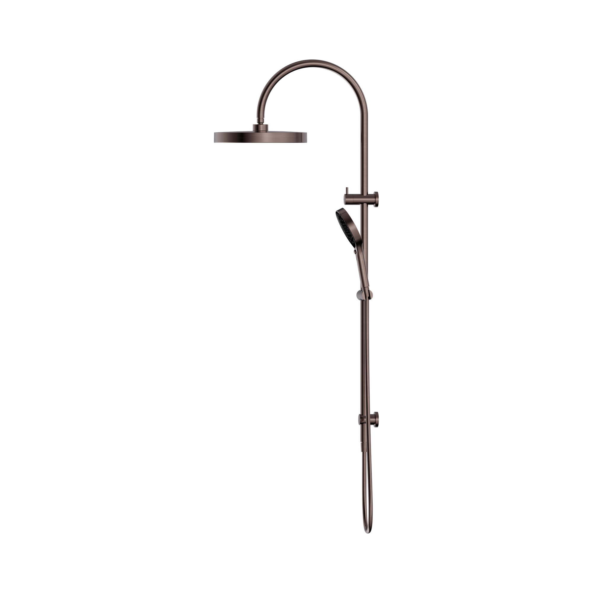 24 D073 BZ Serenity Twin Shower Brushed Bronze image 3