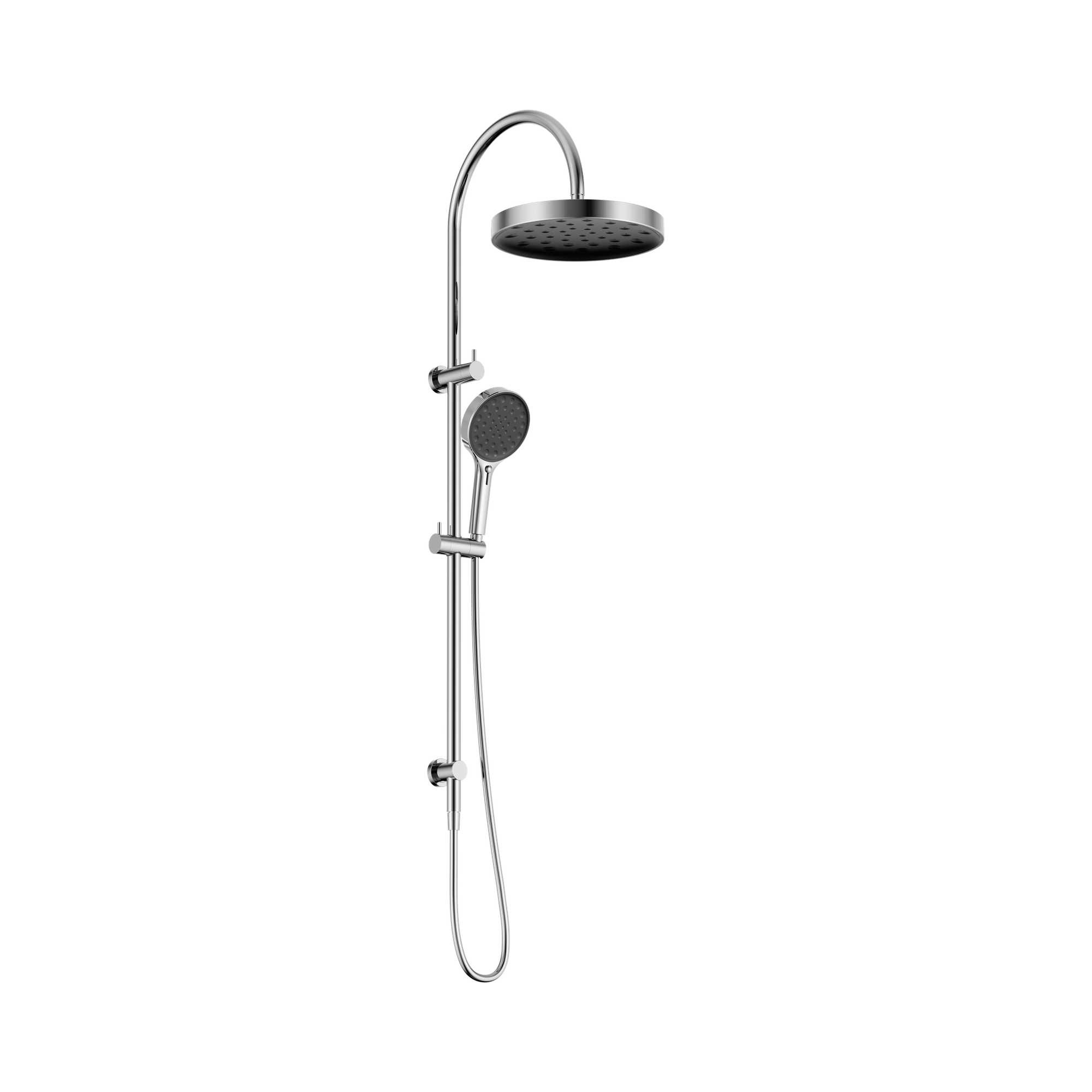 24 D073 CH Serenity Twin Shower Chrome image 1