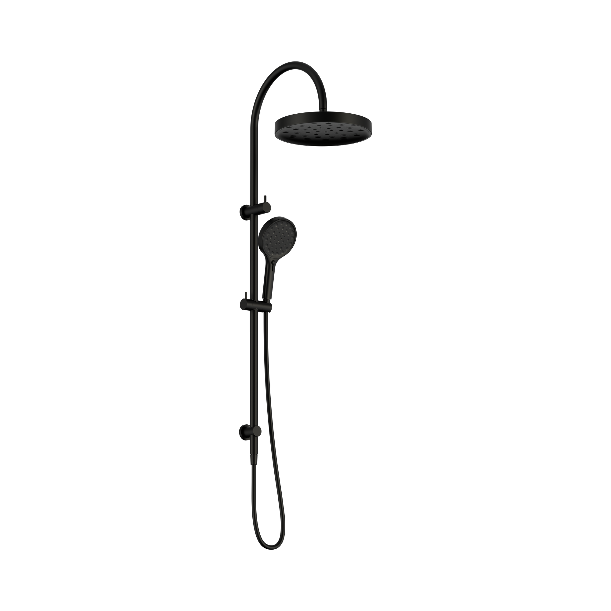 24 D073 MB Serenity Twin Shower Matte Black image 1