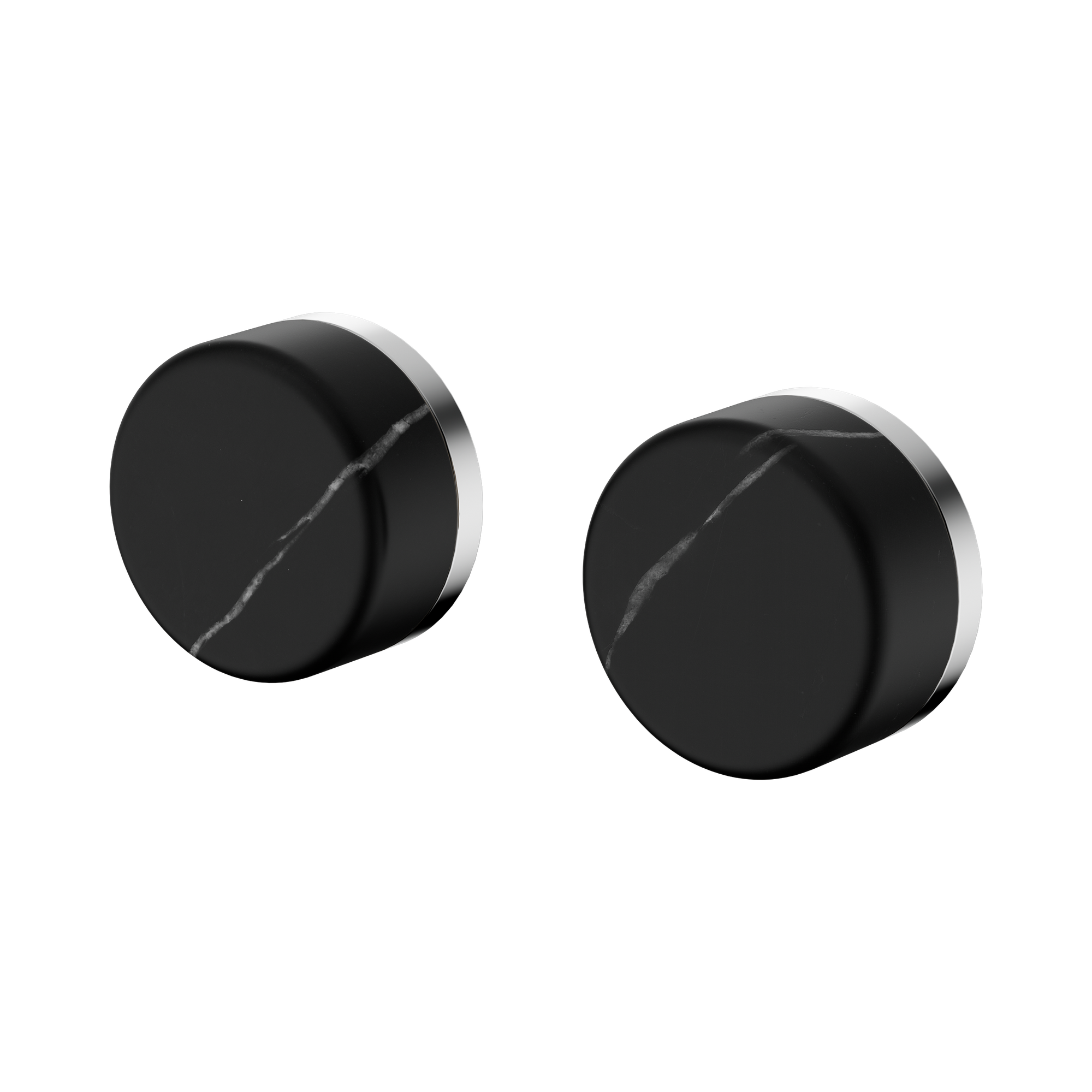 24 D116 CH Serenity Wall Top Assembly With Marquina Black Handle Chrome image 1