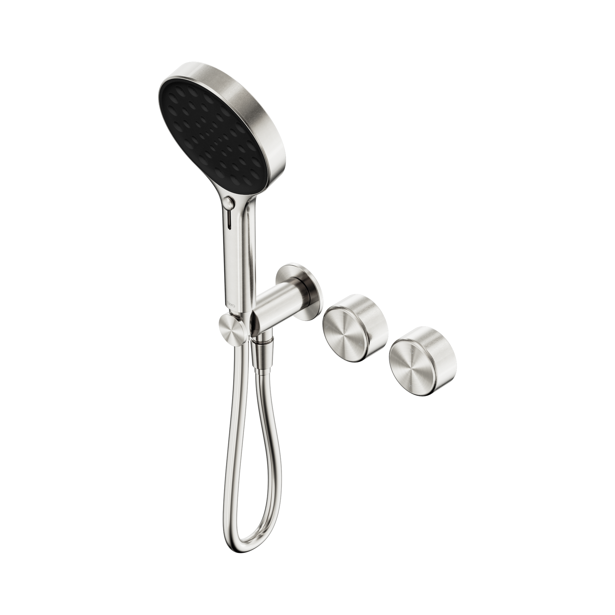 24 E030 BN Serenity Progressive Shower System With Metal Handle And Serenity Hand Shower Brushed Nickel image 1