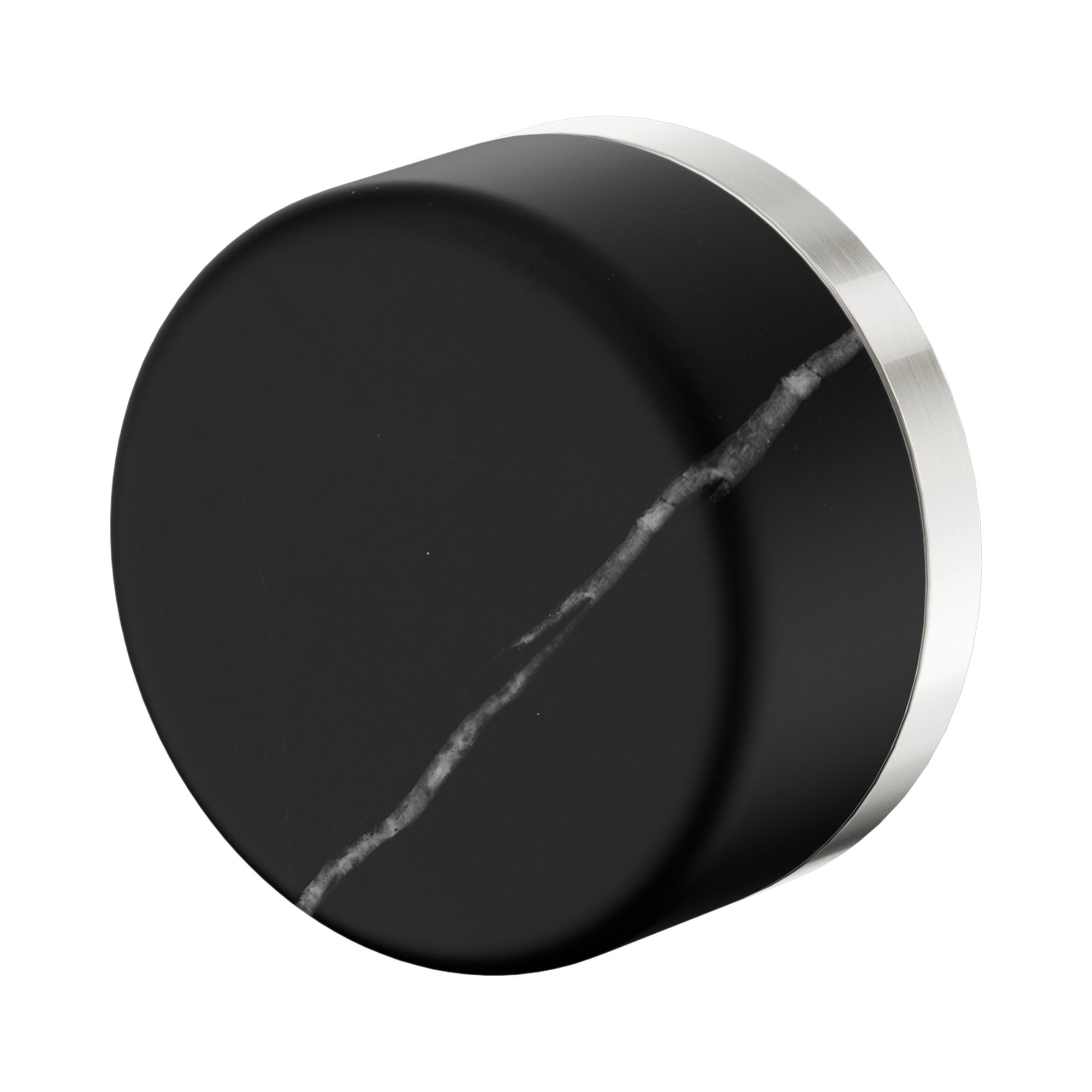 24 E128 BN Serenity Progressive Shower Mixer With Marquina Black Handle Brushed Nickel image 1