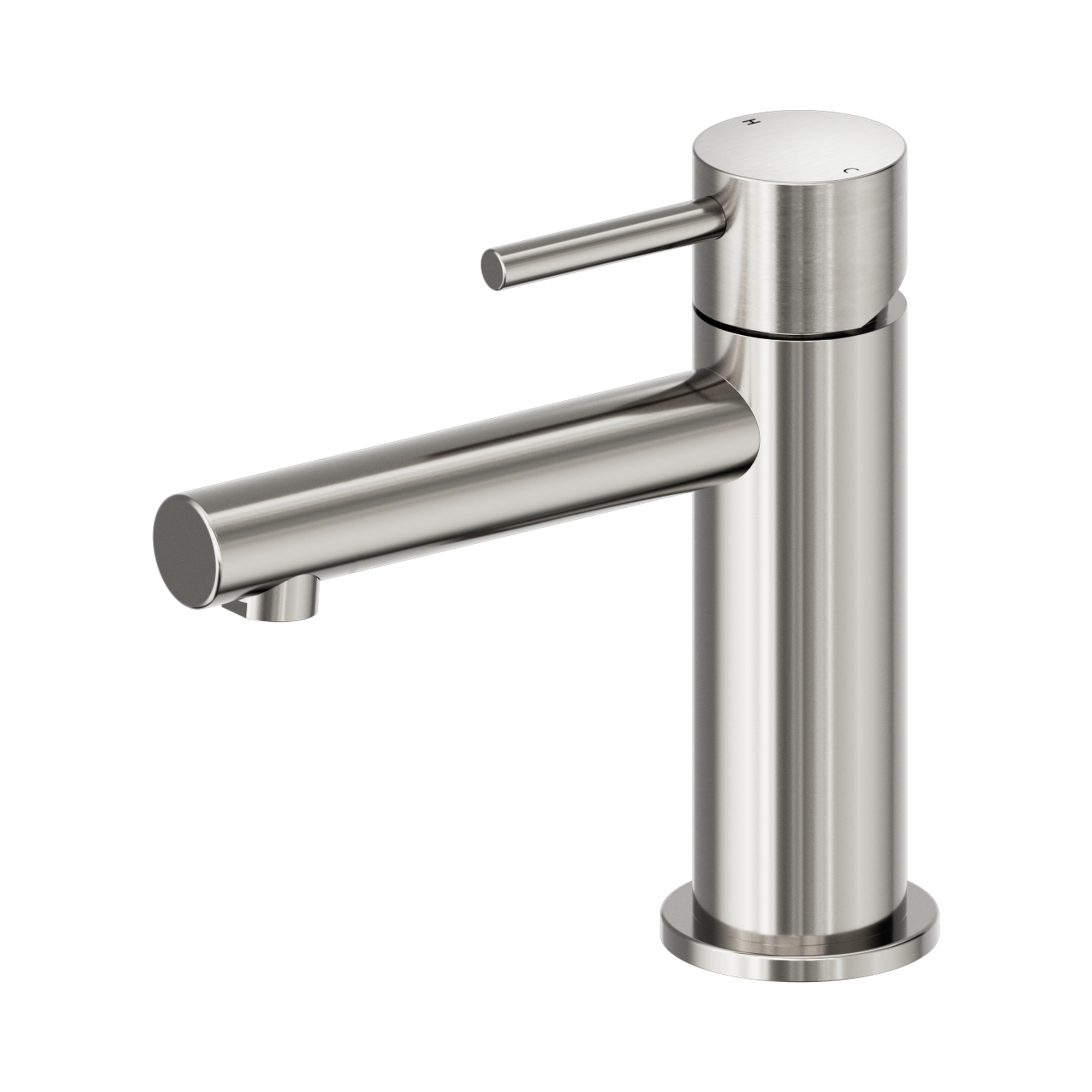 25 B001 BN Dolce II Basin Mixer Brushed Nickel image 1