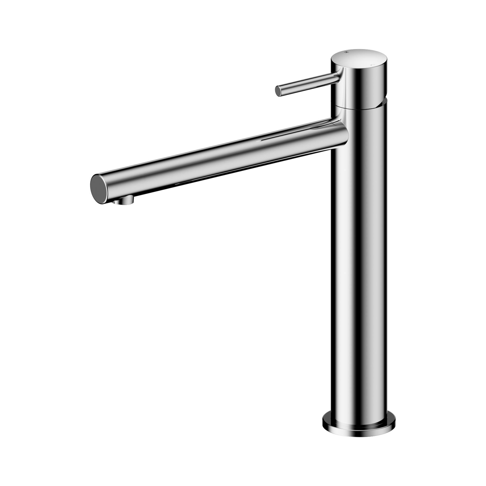 25 B002 CH Dolce II Tall Basin Mixer Chrome image 1