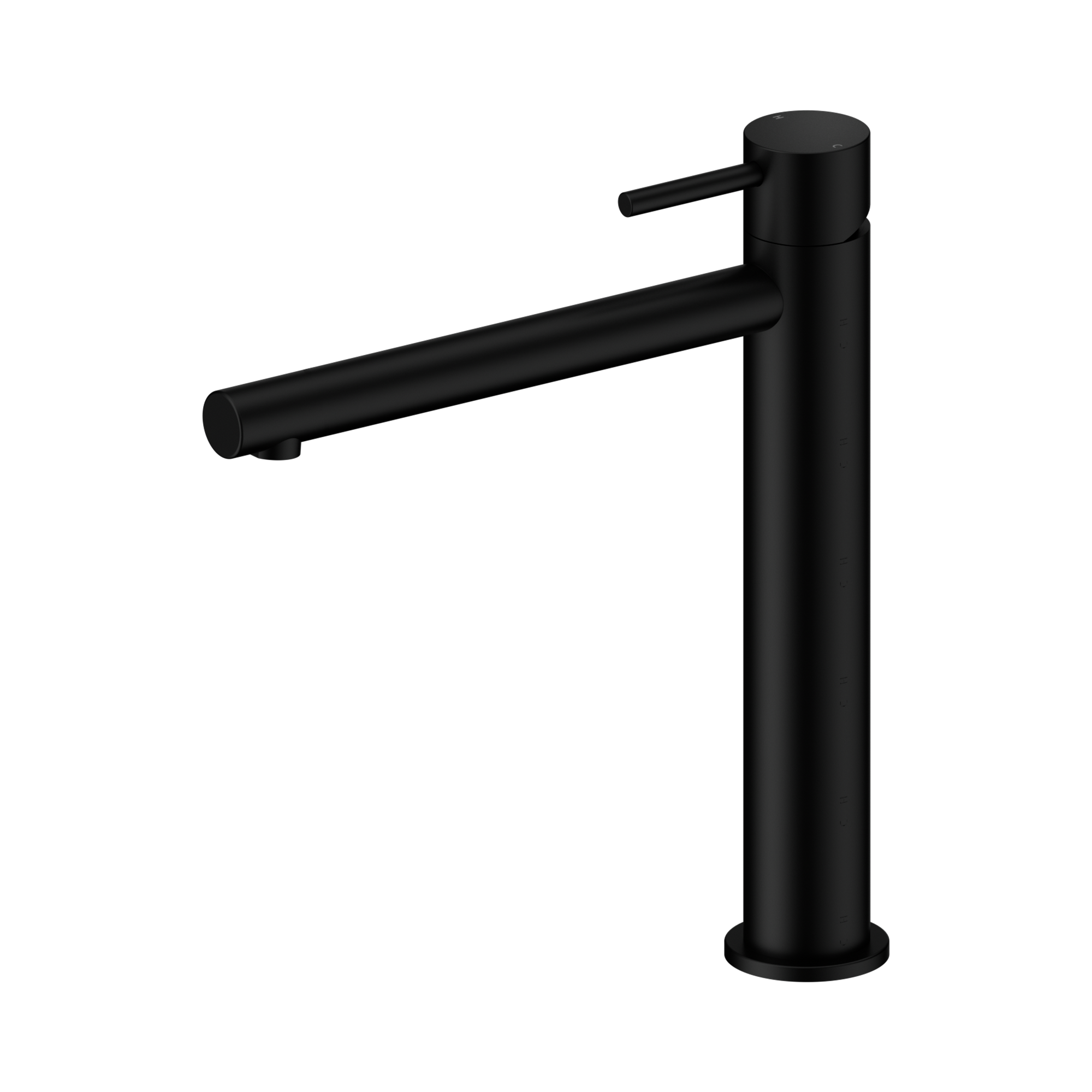 25 B002 MB Dolce II Tall Basin Mixer Matte Black image 1